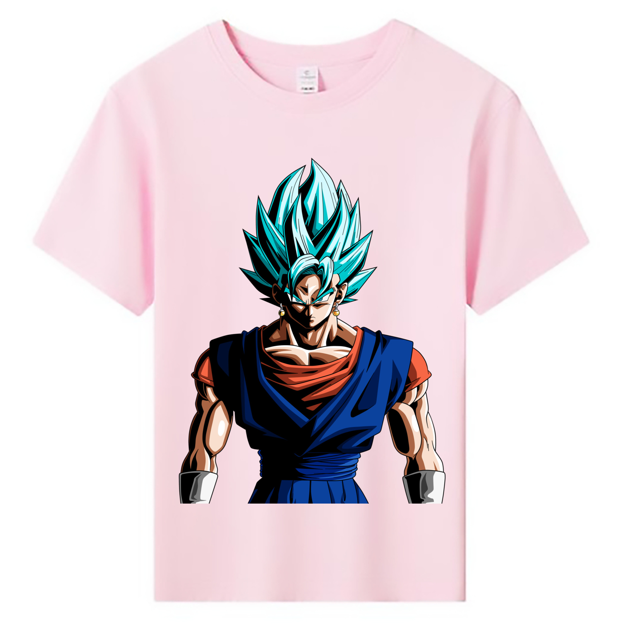 （画像用） ドラゴンボール ベジット DRAGON BALL Vegetto 綿100％キッズTシャツ（フロントプリント）