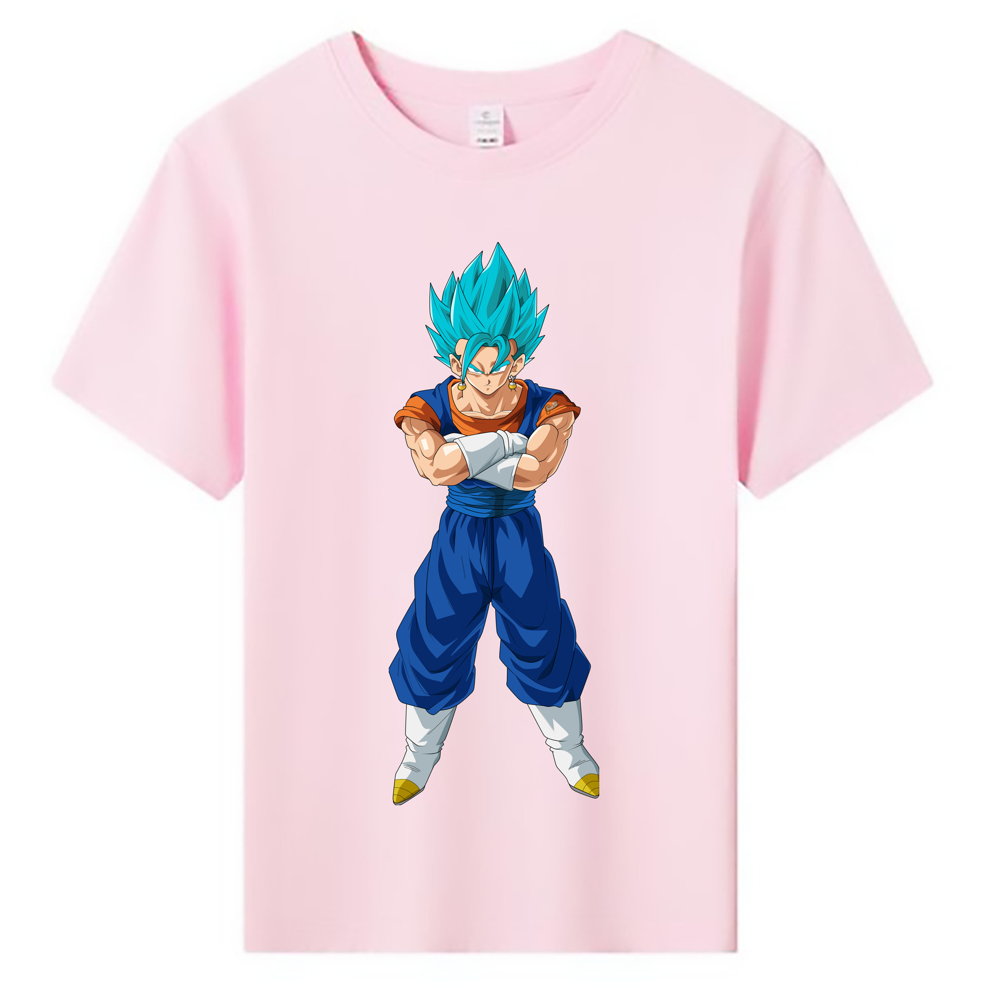 （画像用） ドラゴンボール ベジット DRAGON BALL Vegetto 綿100％キッズTシャツ（フロントプリント）