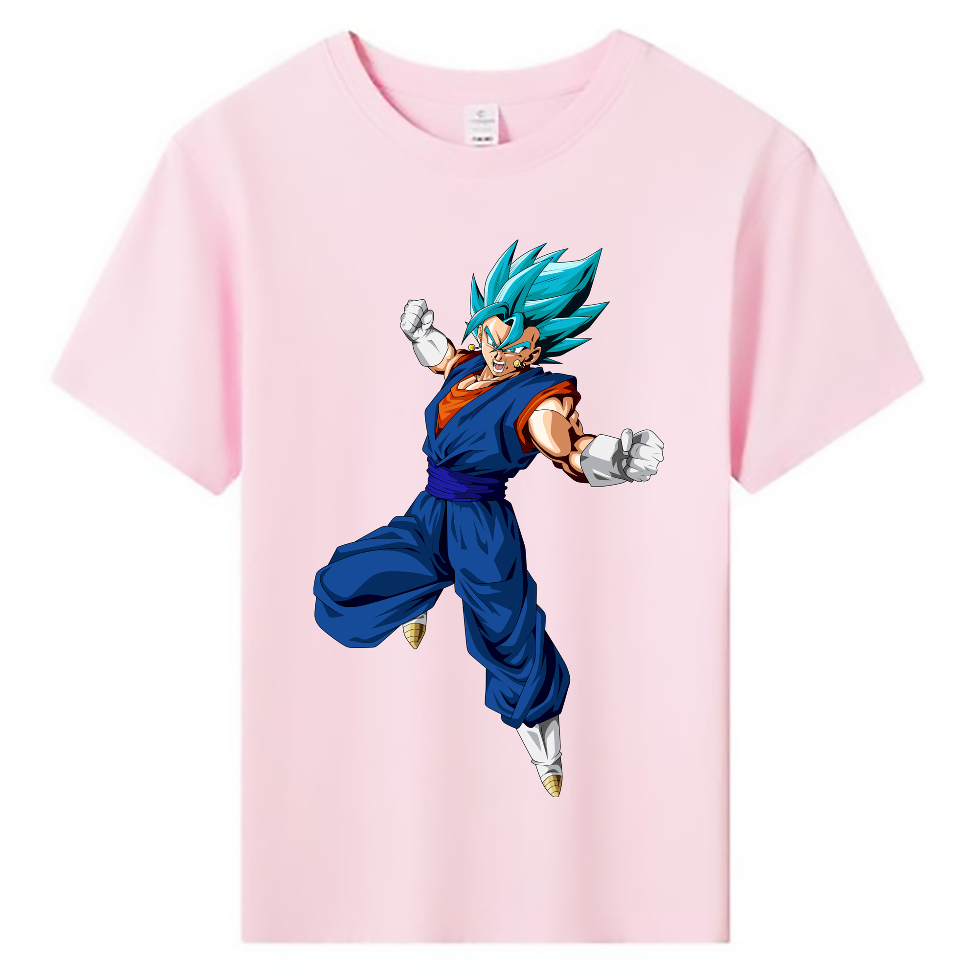 （画像用） ドラゴンボール ベジット DRAGON BALL Vegetto 綿100％キッズTシャツ（フロントプリント）