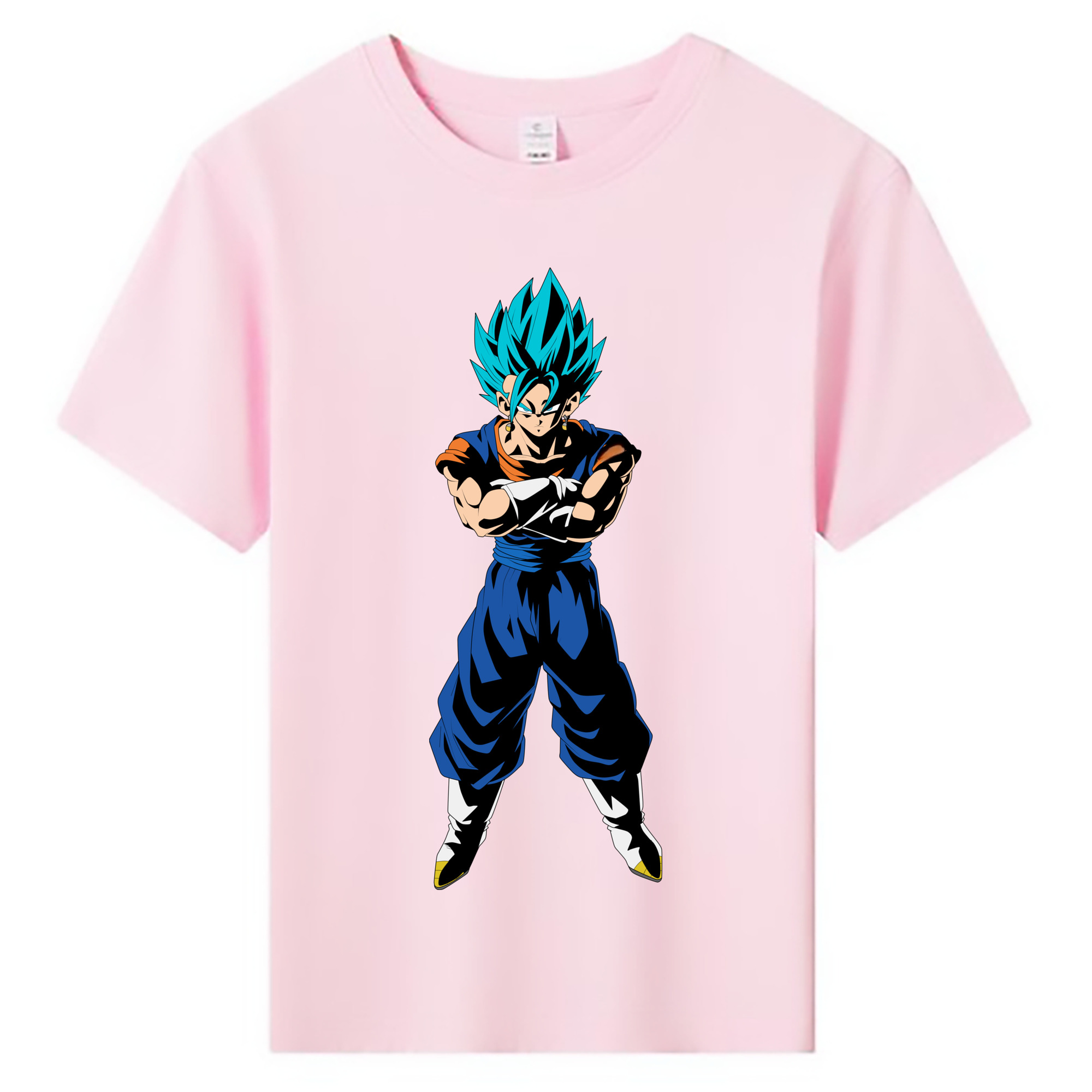 （画像用） ドラゴンボール ベジット DRAGON BALL Vegetto 綿100％キッズTシャツ（フロントプリント）