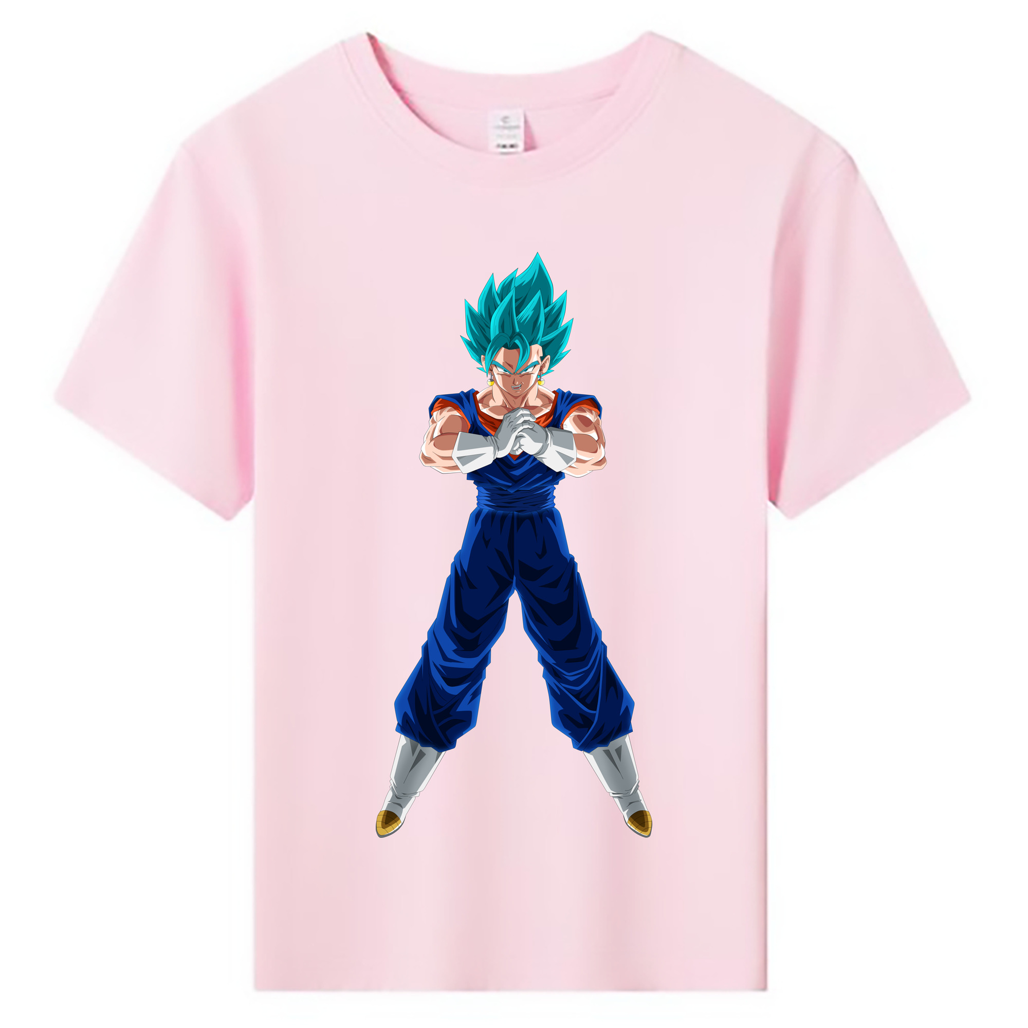 （画像用） ドラゴンボール ベジット DRAGON BALL Vegetto 綿100％キッズTシャツ（フロントプリント）