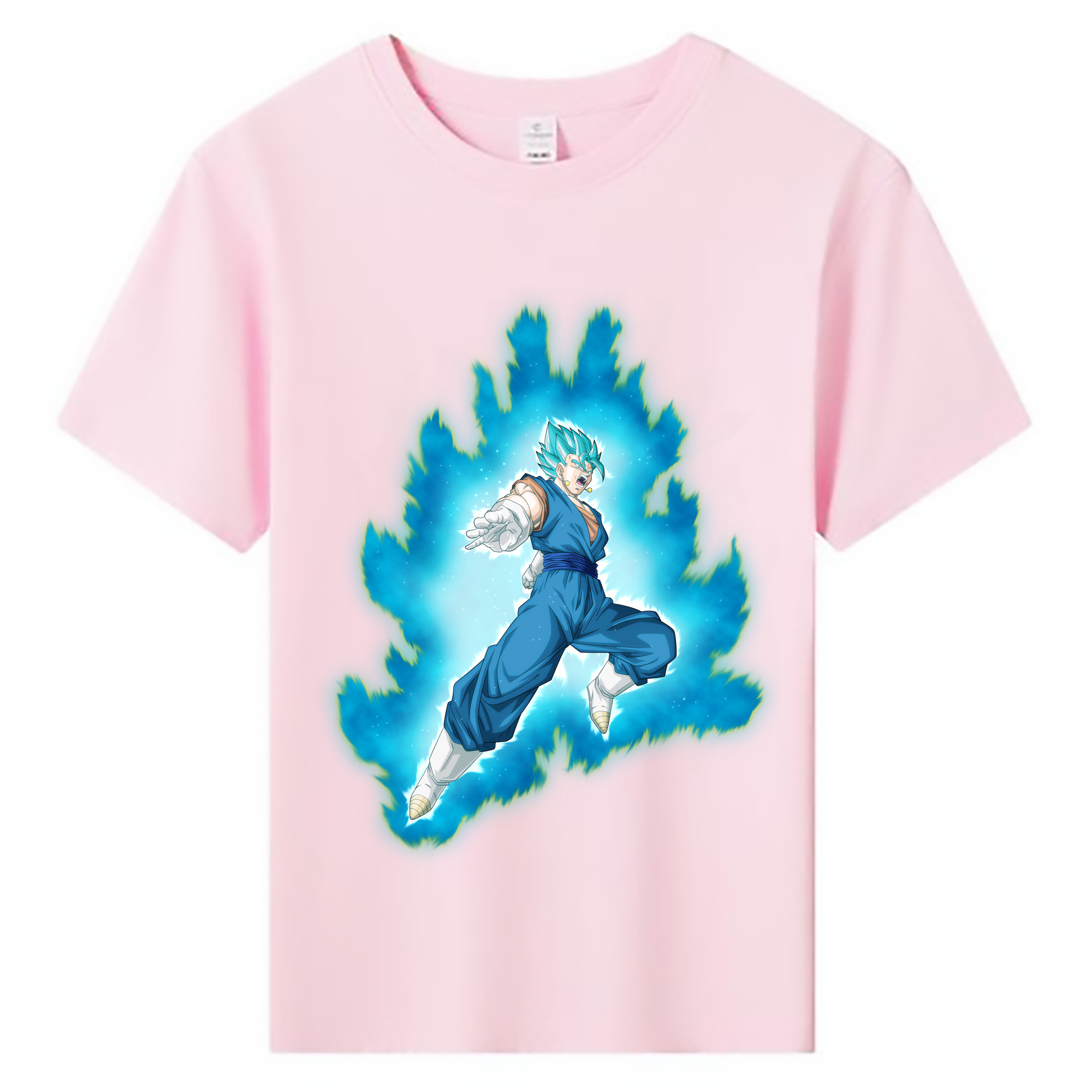 （画像用） ドラゴンボール ベジット DRAGON BALL Vegetto 綿100％キッズTシャツ（フロントプリント）