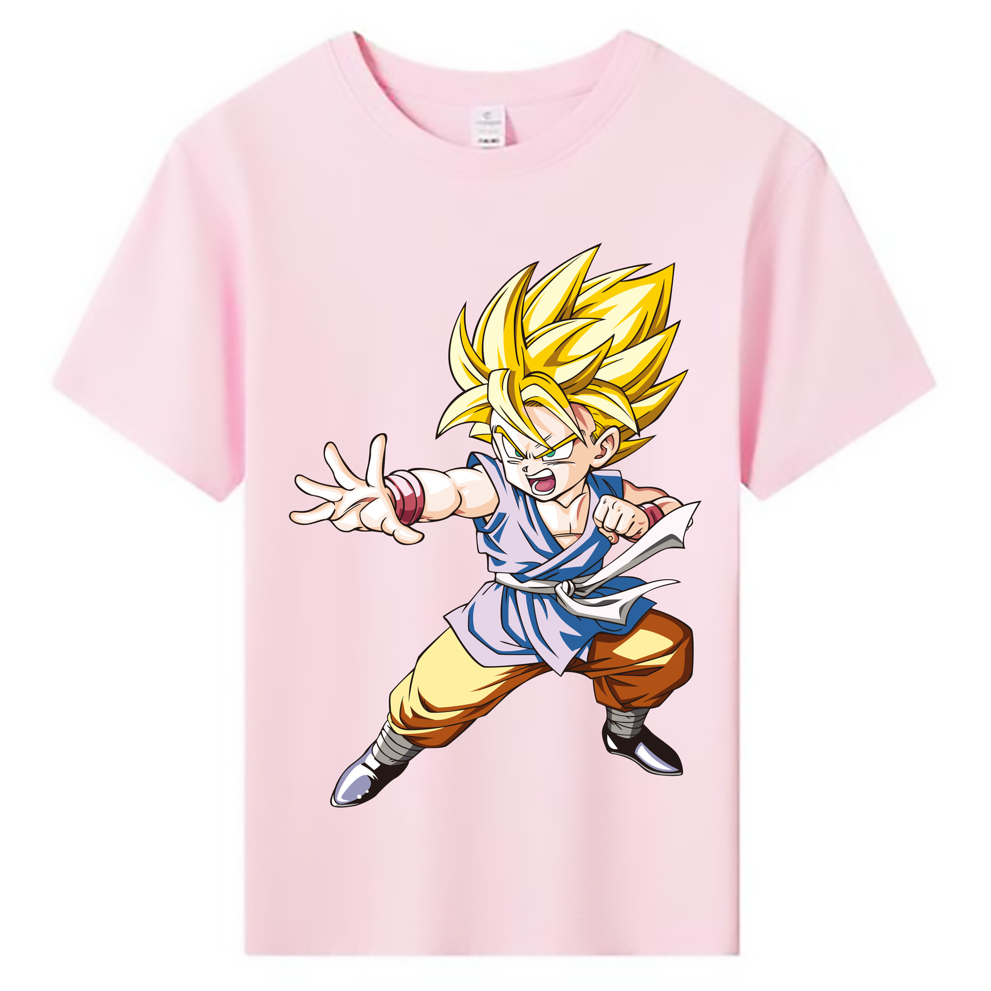 （画像用） ドラゴンボール ベジット DRAGON BALL Vegetto 綿100％キッズTシャツ（フロントプリント）