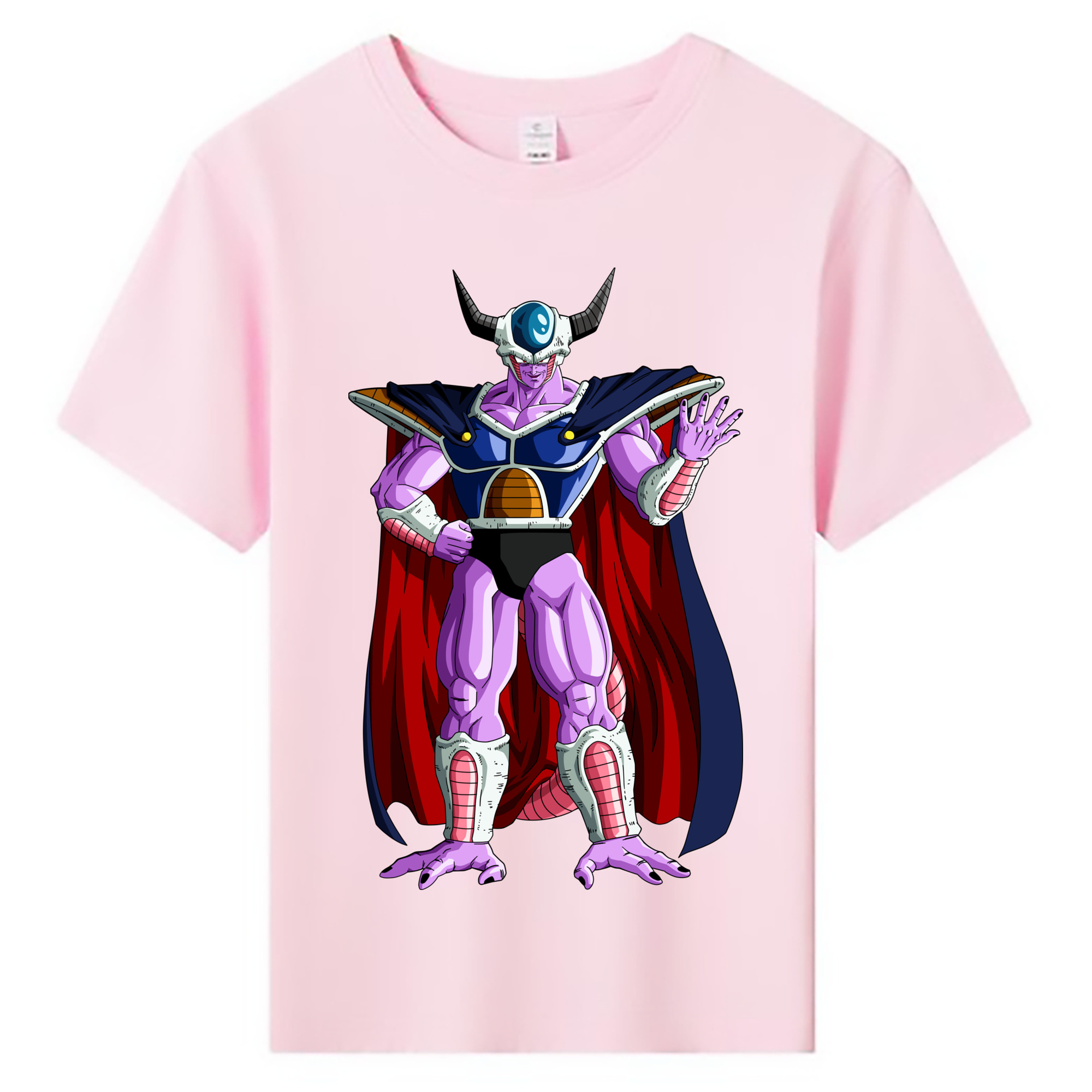 （画像用） ドラゴンボール コルド大王 DRAGON BALL King Cold 綿100％キッズTシャツ（フロントプリント）