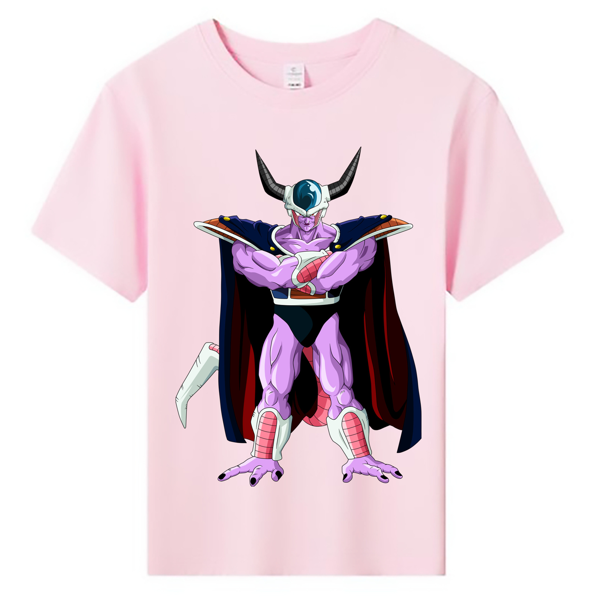 （画像用） ドラゴンボール コルド大王 DRAGON BALL King Cold 綿100％キッズTシャツ（フロントプリント）