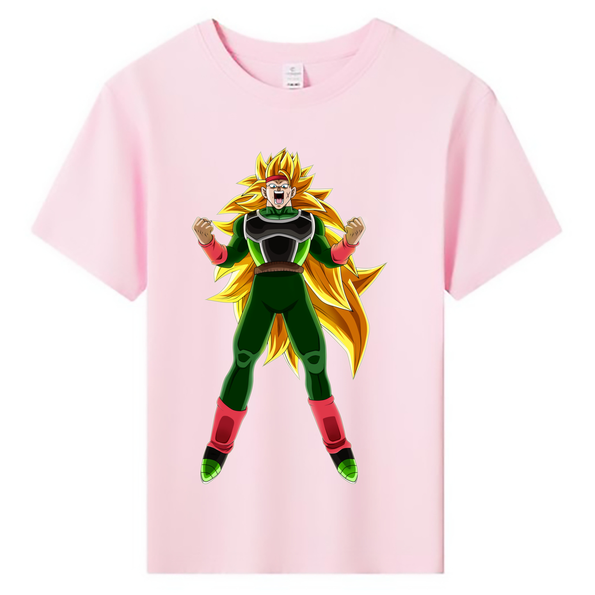 （画像用） ドラゴンボール ブロリー DRAGON BALL Broli 綿100％キッズTシャツ（フロントプリント）