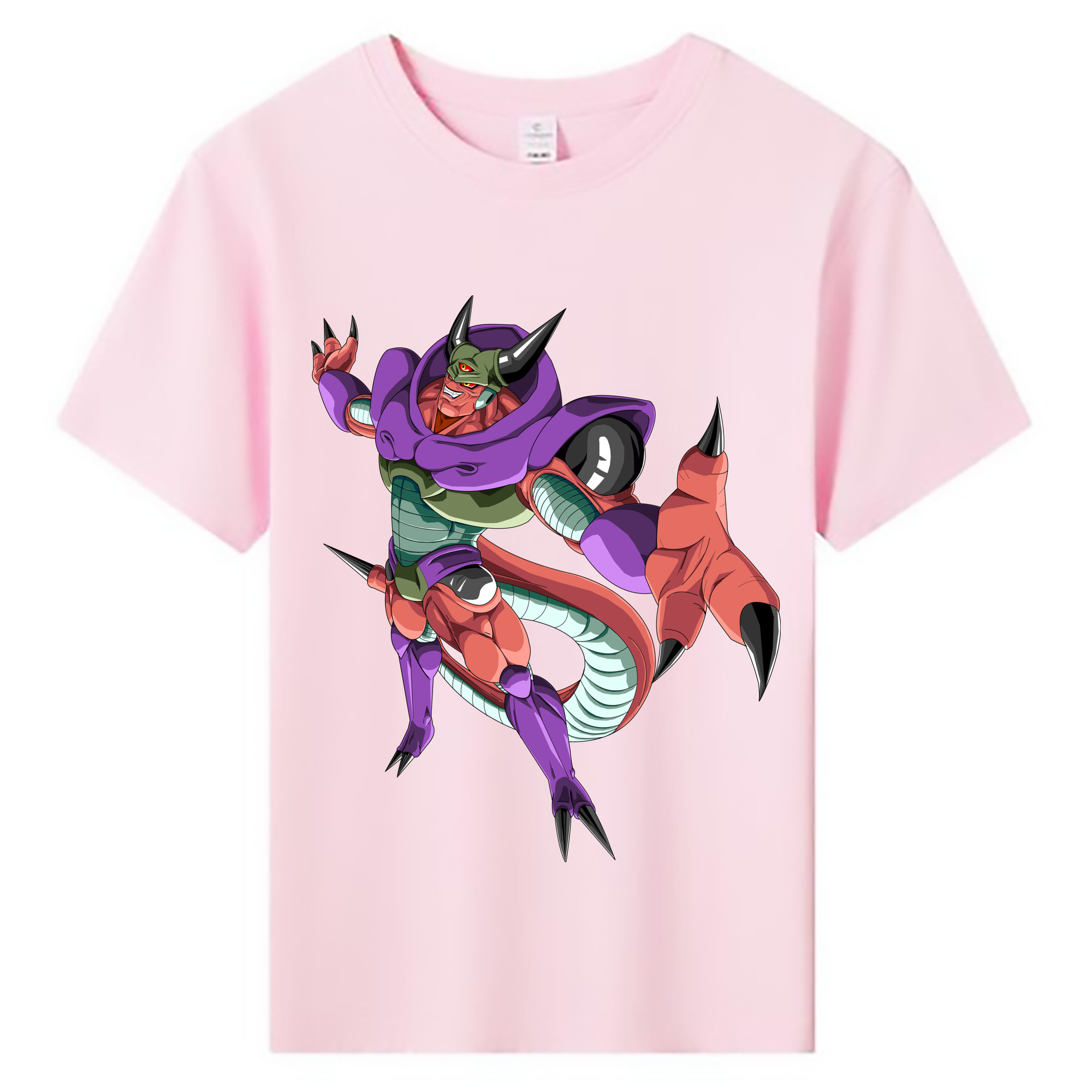 （画像用） ドラゴンボール ジャネンバ DRAGON BALL Janemba 綿100％キッズTシャツ（フロントプリント）