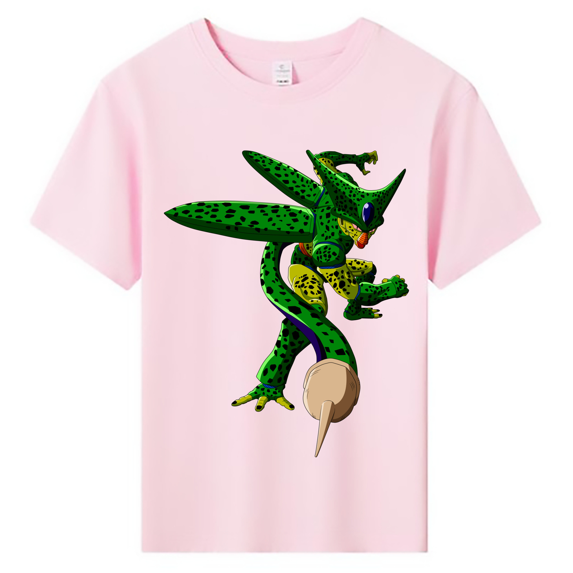 （画像用） ドラゴンボール セル DRAGON BALL Cell 綿100％キッズTシャツ（フロントプリント）