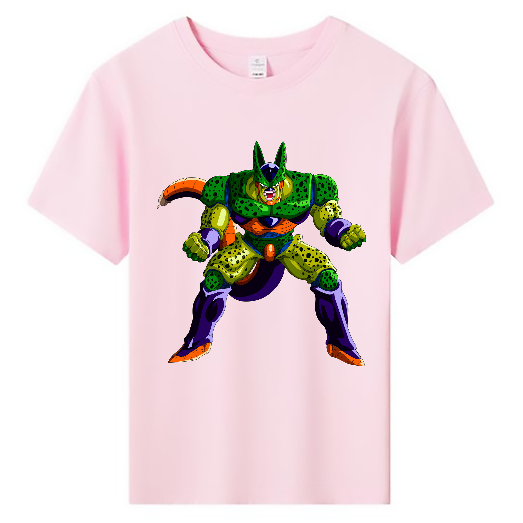 （画像用） ドラゴンボール セル DRAGON BALL Cell 綿100％キッズTシャツ（フロントプリント）