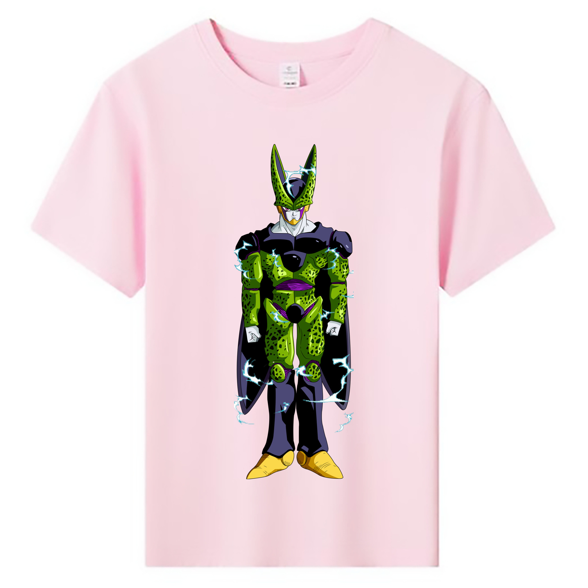 （画像用） ドラゴンボール セル DRAGON BALL Cell 綿100％キッズTシャツ（フロントプリント）