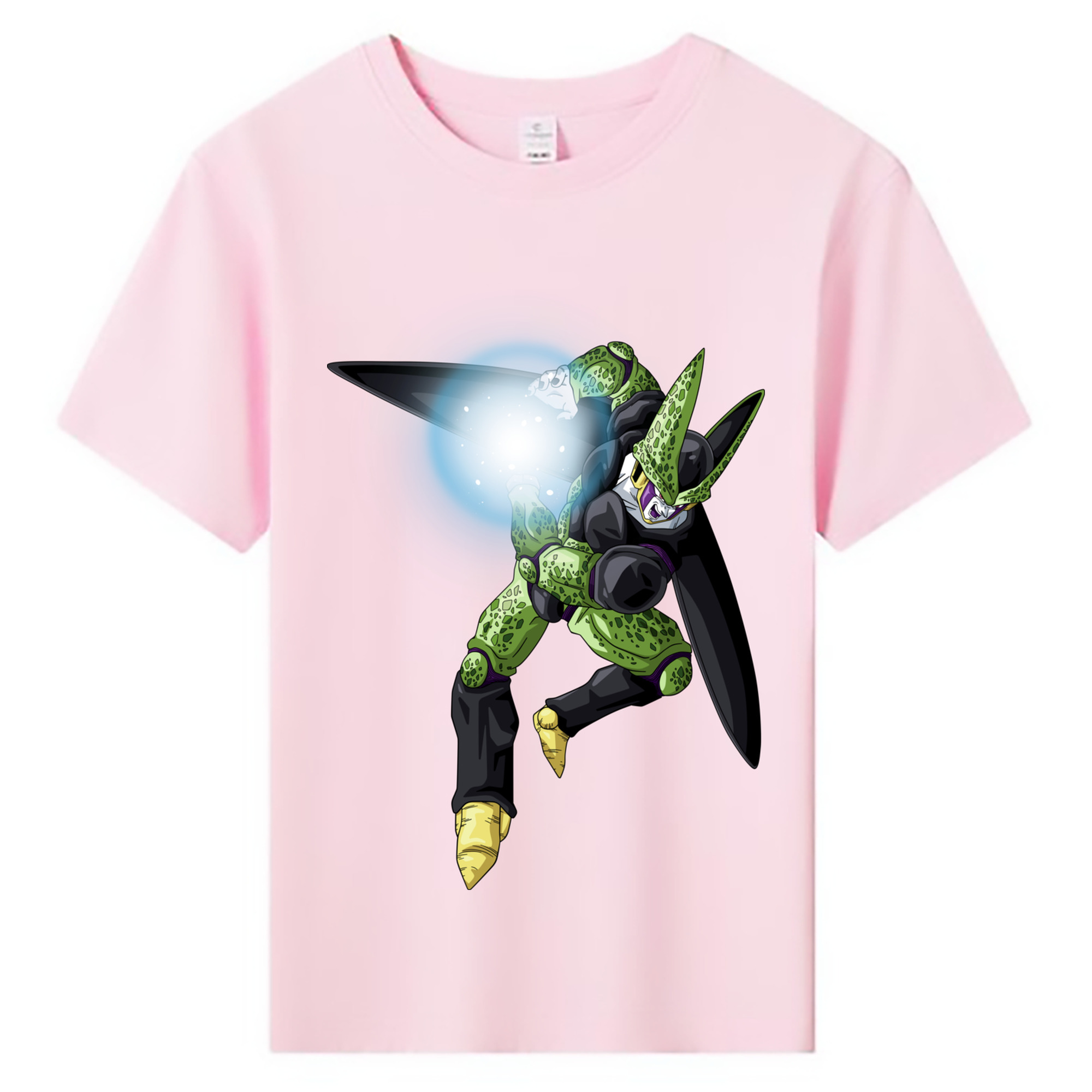 （画像用） ドラゴンボール セル DRAGON BALL Cell 綿100％キッズTシャツ（フロントプリント）