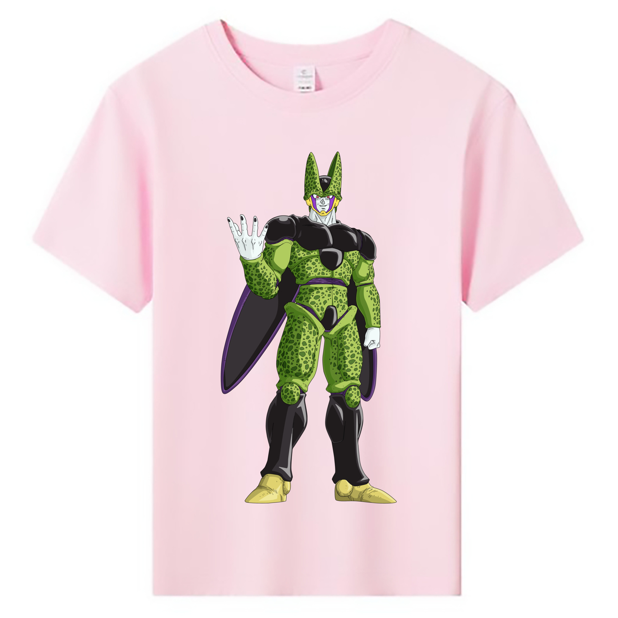 （画像用） ドラゴンボール セル DRAGON BALL Cell 綿100％キッズTシャツ（フロントプリント）