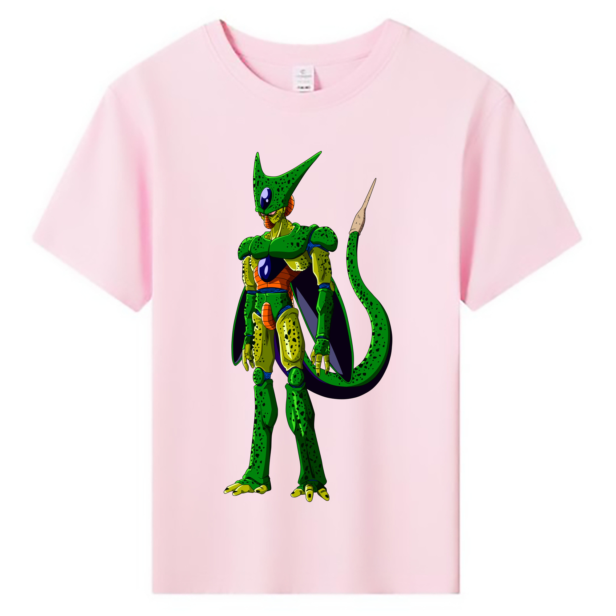 （画像用） ドラゴンボール セル DRAGON BALL Cell 綿100％キッズTシャツ（フロントプリント）