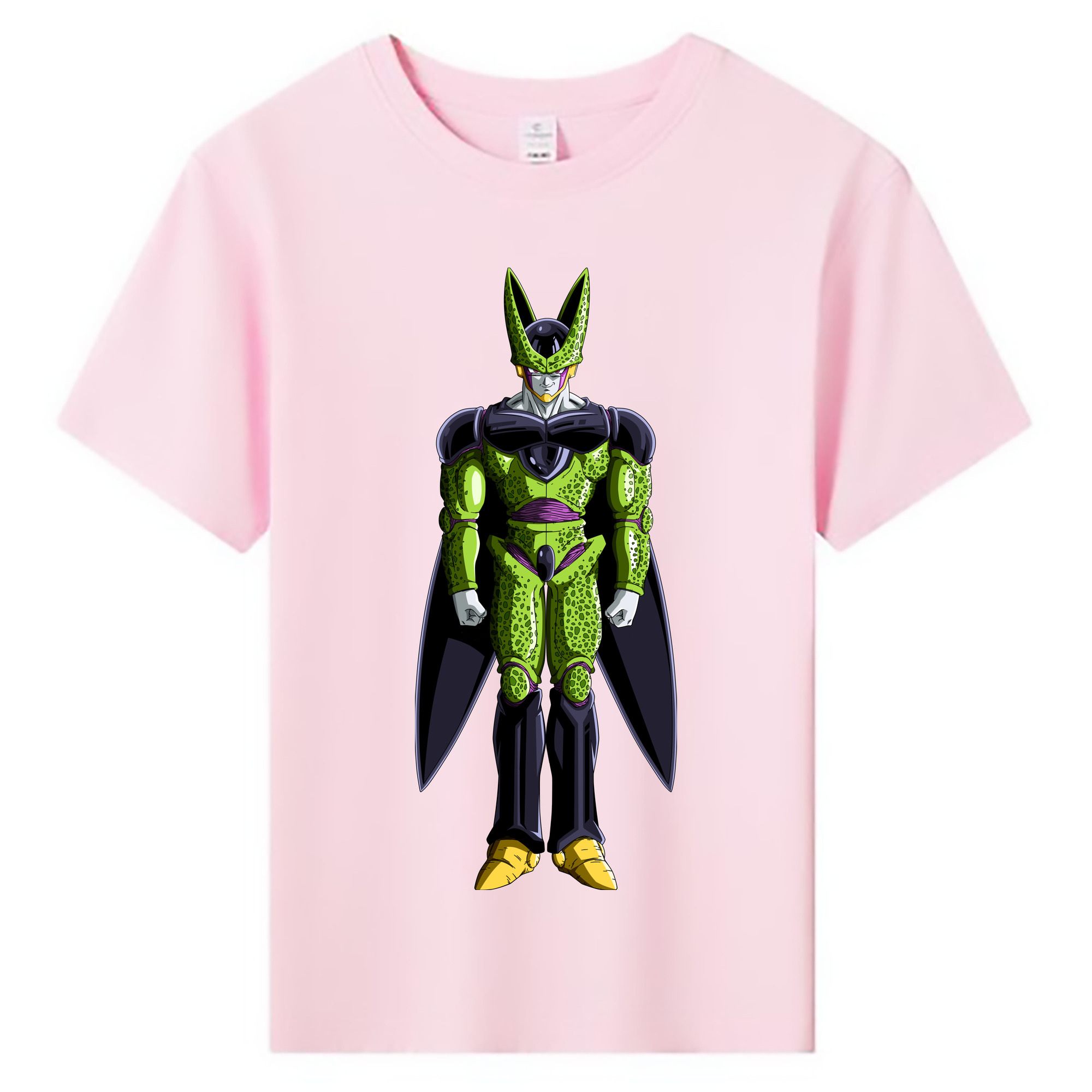 （画像用） ドラゴンボール セル DRAGON BALL Cell 綿100％キッズTシャツ（フロントプリント）