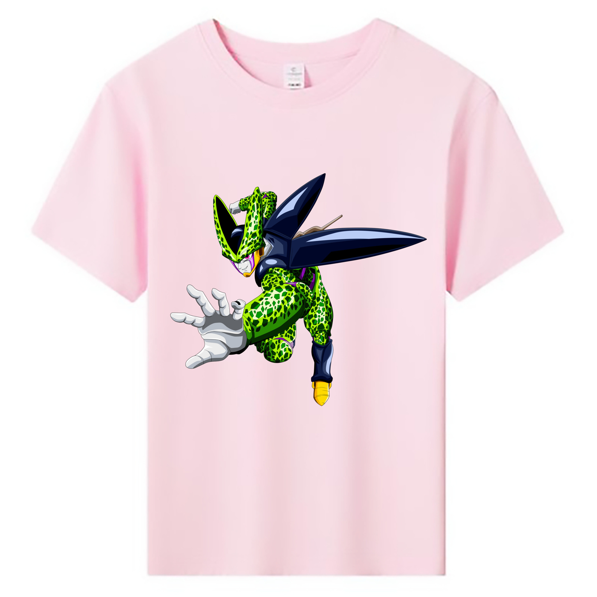 （画像用） ドラゴンボール セル DRAGON BALL Cell 綿100％キッズTシャツ（フロントプリント）