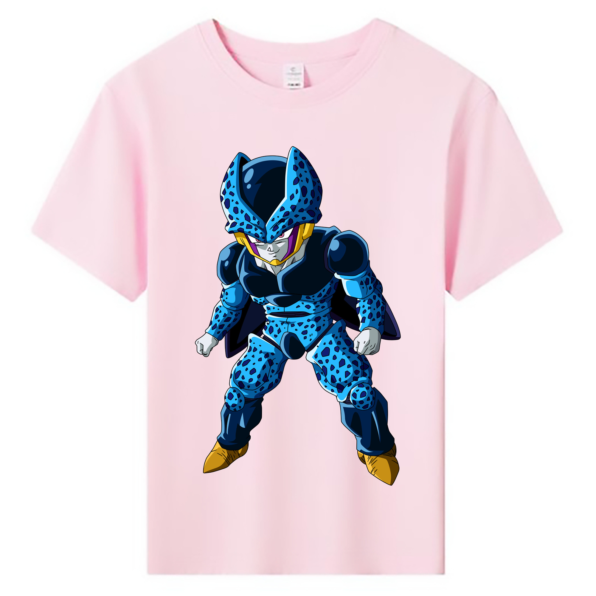 （画像用） ドラゴンボール セル DRAGON BALL Cell 綿100％キッズTシャツ（フロントプリント）