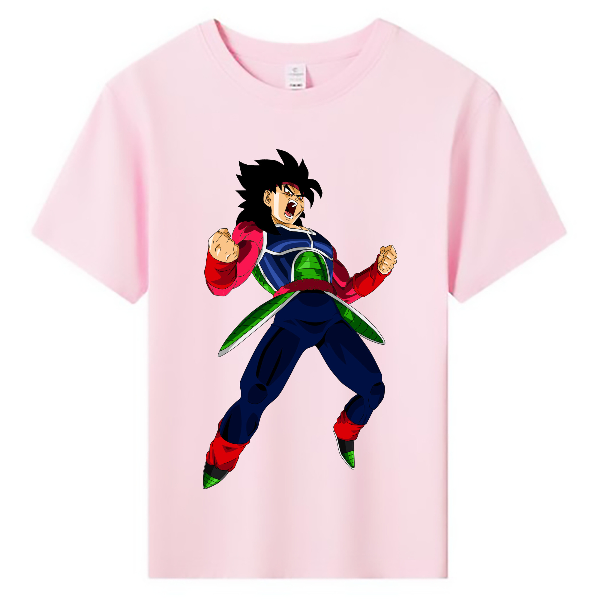 （画像用） ドラゴンボール バーダック DRAGON BALL Burdock 綿100％キッズTシャツ（フロントプリント）