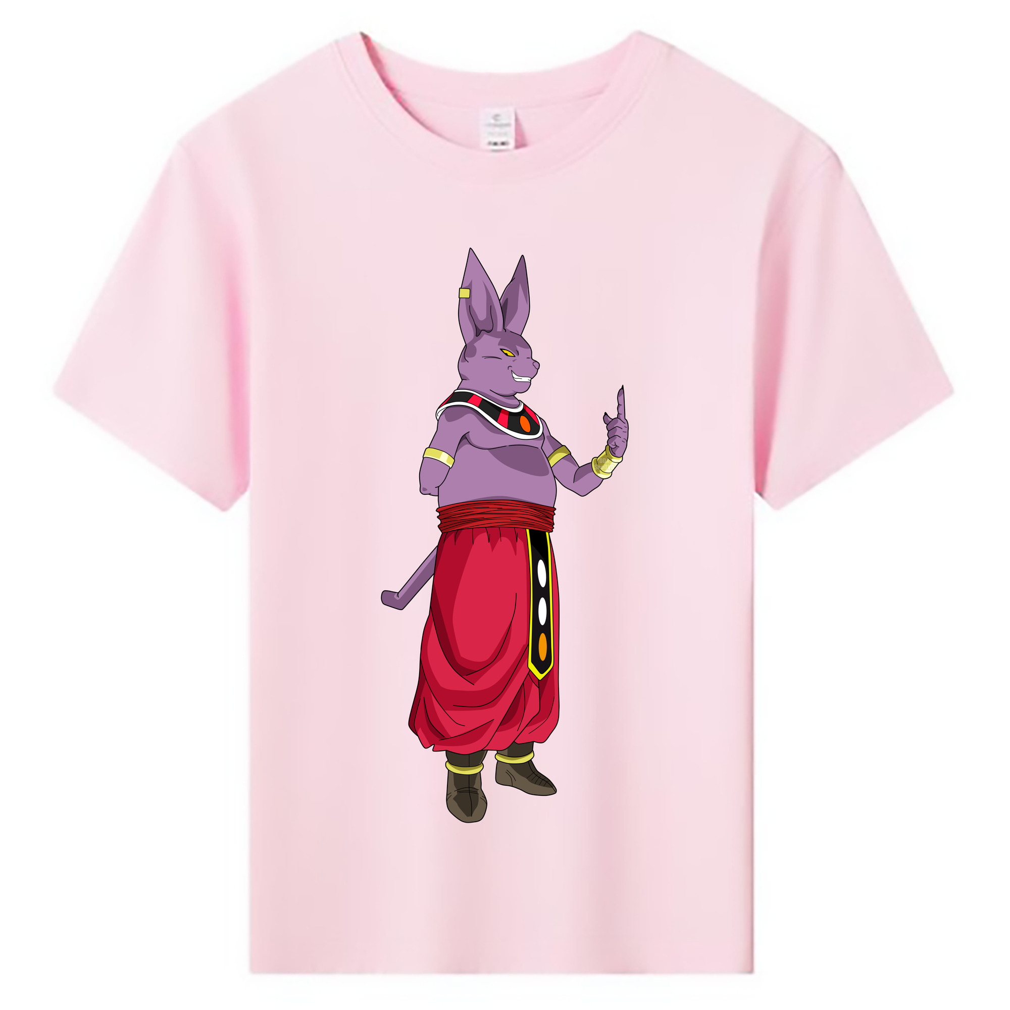 （画像用） ドラゴンボール シャンパ DRAGON BALL Champa 綿100％キッズTシャツ（フロントプリント）