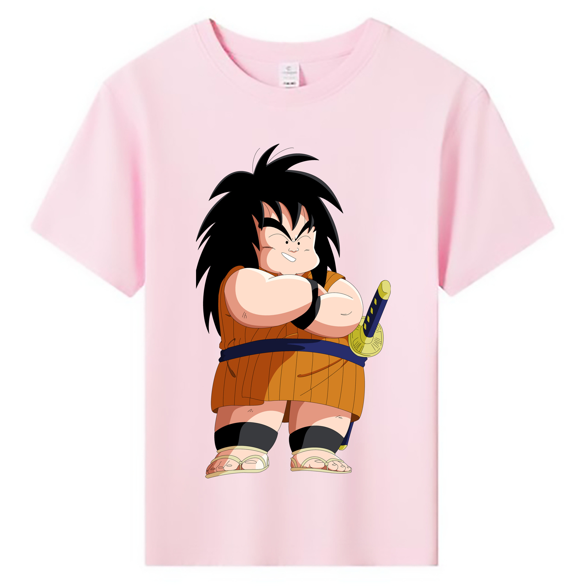 （画像用） ドラゴンボール やじろべえ DRAGON BALL Yajirobe 綿100％キッズTシャツ（フロントプリント）