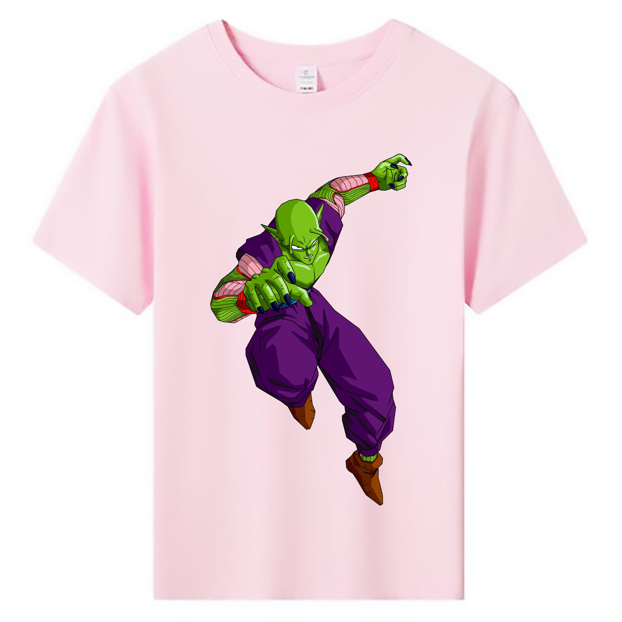 （画像用） ドラゴンボール ピッコロ DRAGON BALL Piccolo 綿100％キッズTシャツ（フロントプリント）