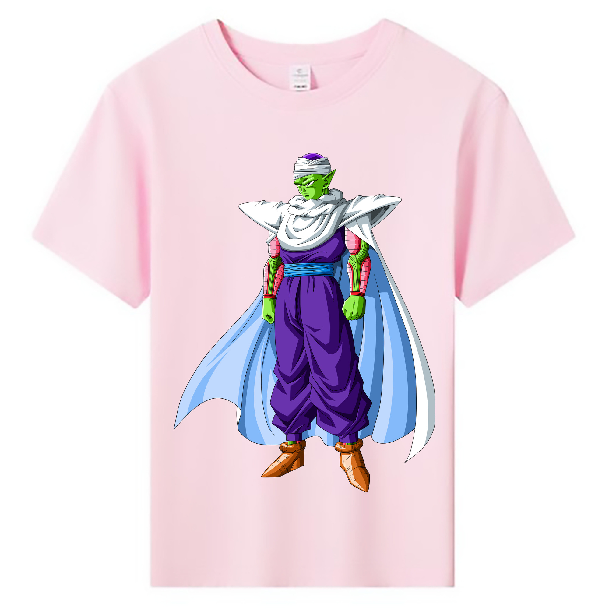 （画像用） ドラゴンボール ピッコロ DRAGON BALL Piccolo 綿100％キッズTシャツ（フロントプリント）