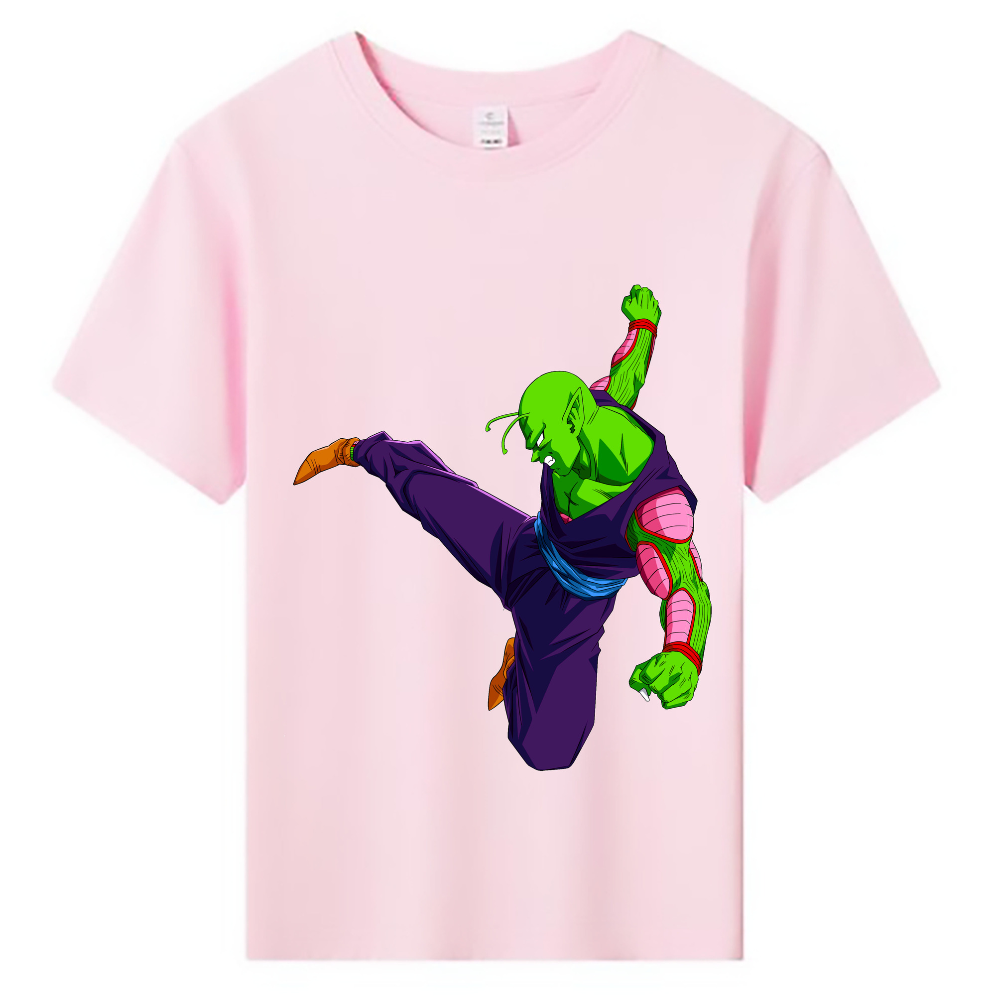 （画像用） ドラゴンボール ピッコロ DRAGON BALL Piccolo 綿100％キッズTシャツ（フロントプリント）