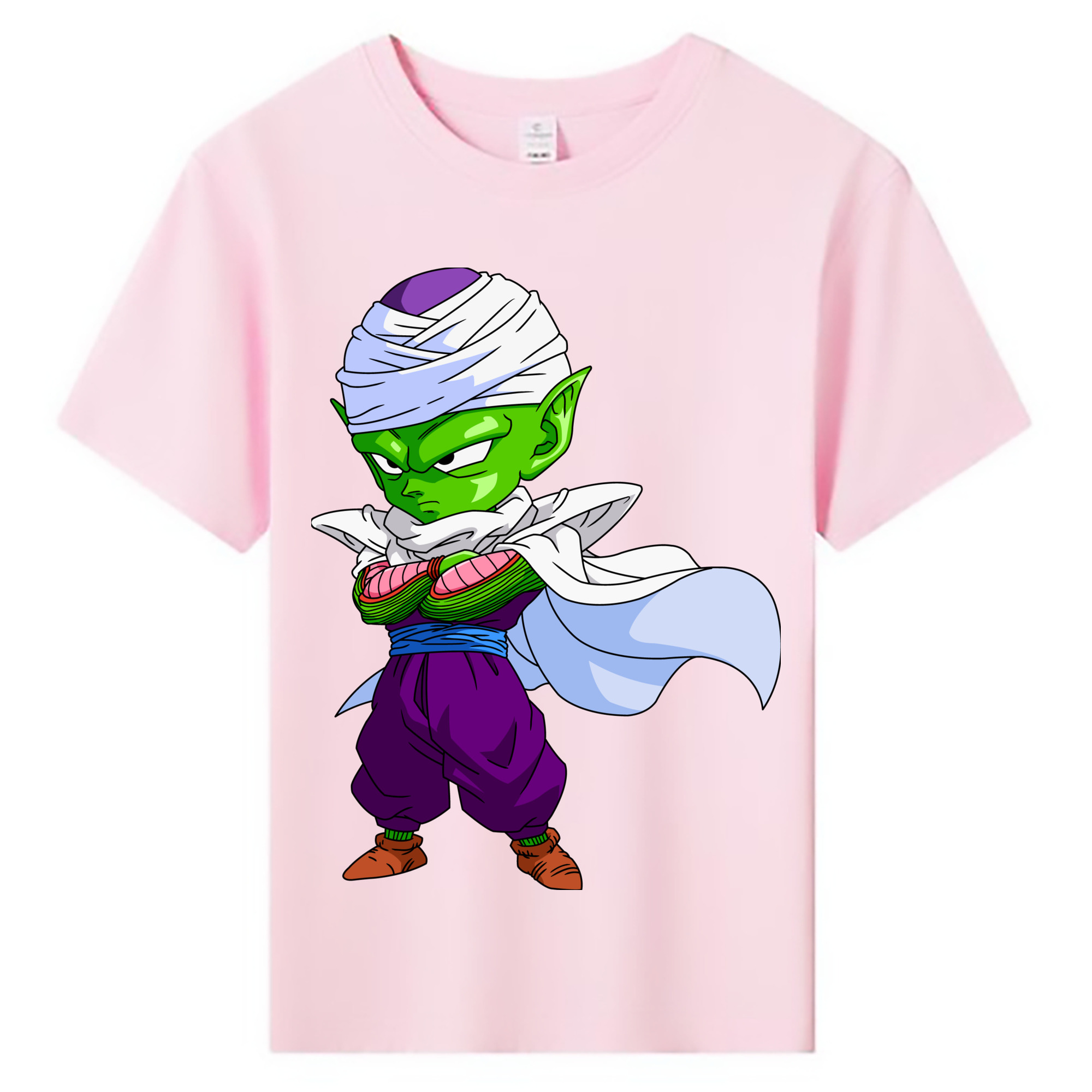 （画像用） ドラゴンボール ピッコロ DRAGON BALL Piccolo 綿100％キッズTシャツ（フロントプリント）