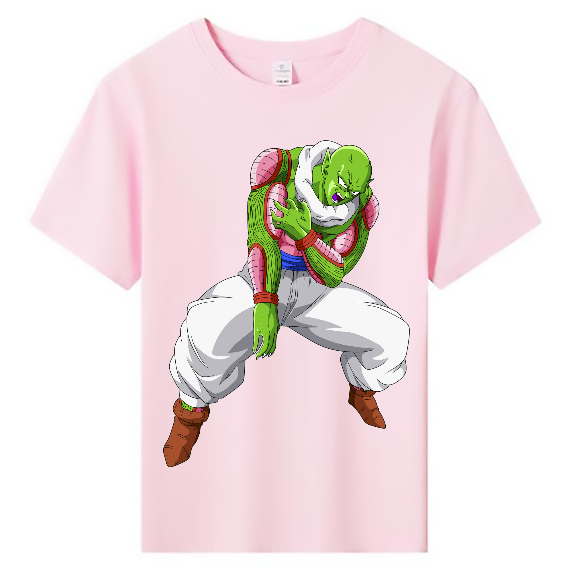 （画像用） ドラゴンボール ピッコロ DRAGON BALL Piccolo 綿100％キッズTシャツ（フロントプリント）