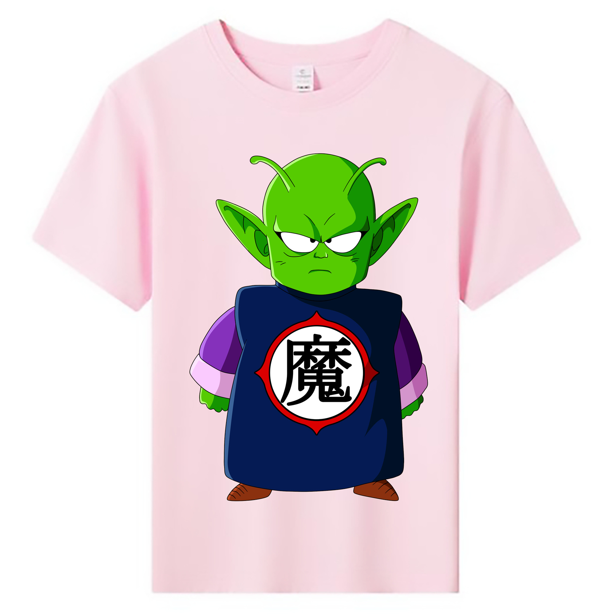 （画像用） ドラゴンボール ピッコロ DRAGON BALL Piccolo 綿100％キッズTシャツ（フロントプリント）