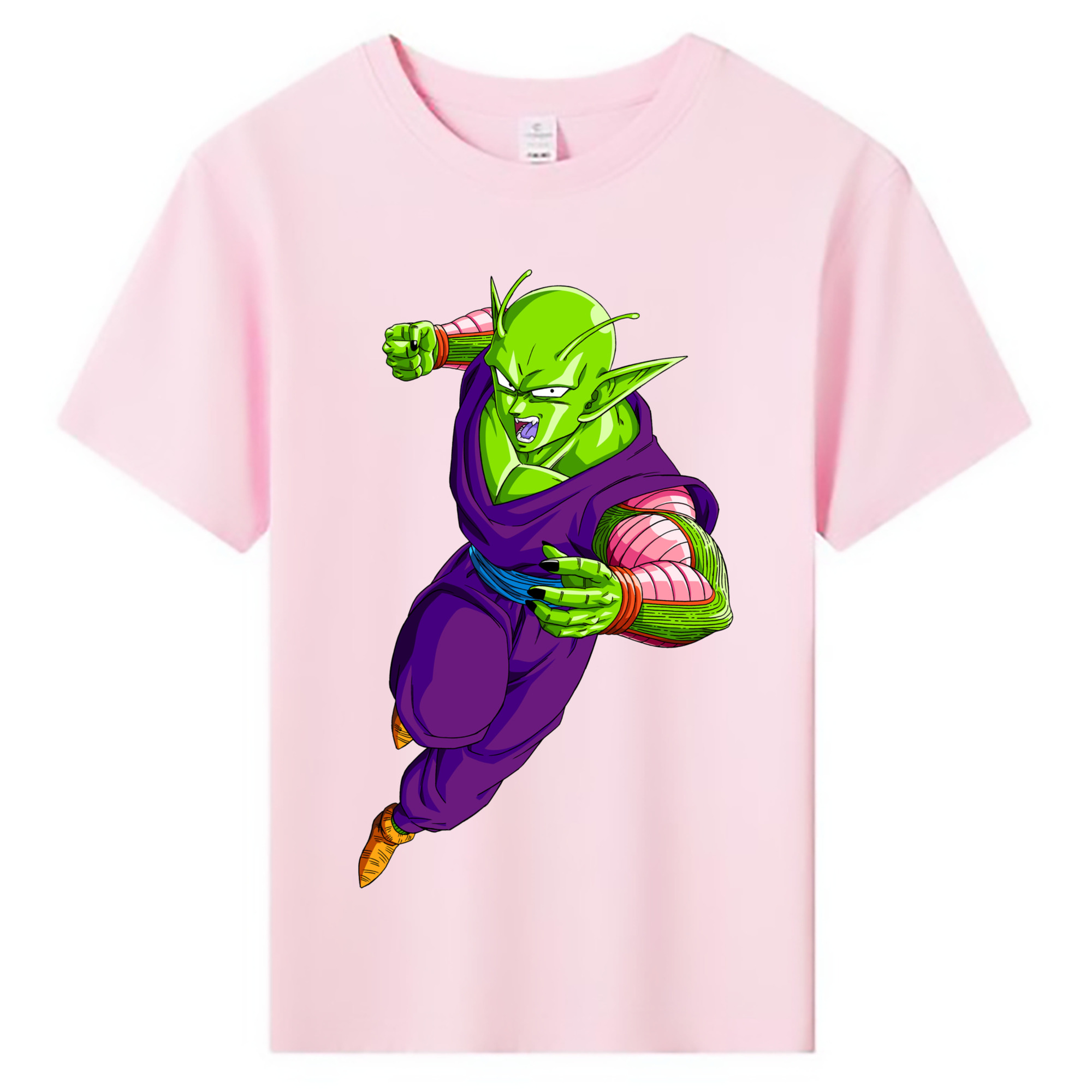 （画像用） ドラゴンボール ピッコロ DRAGON BALL Piccolo 綿100％キッズTシャツ（フロントプリント）
