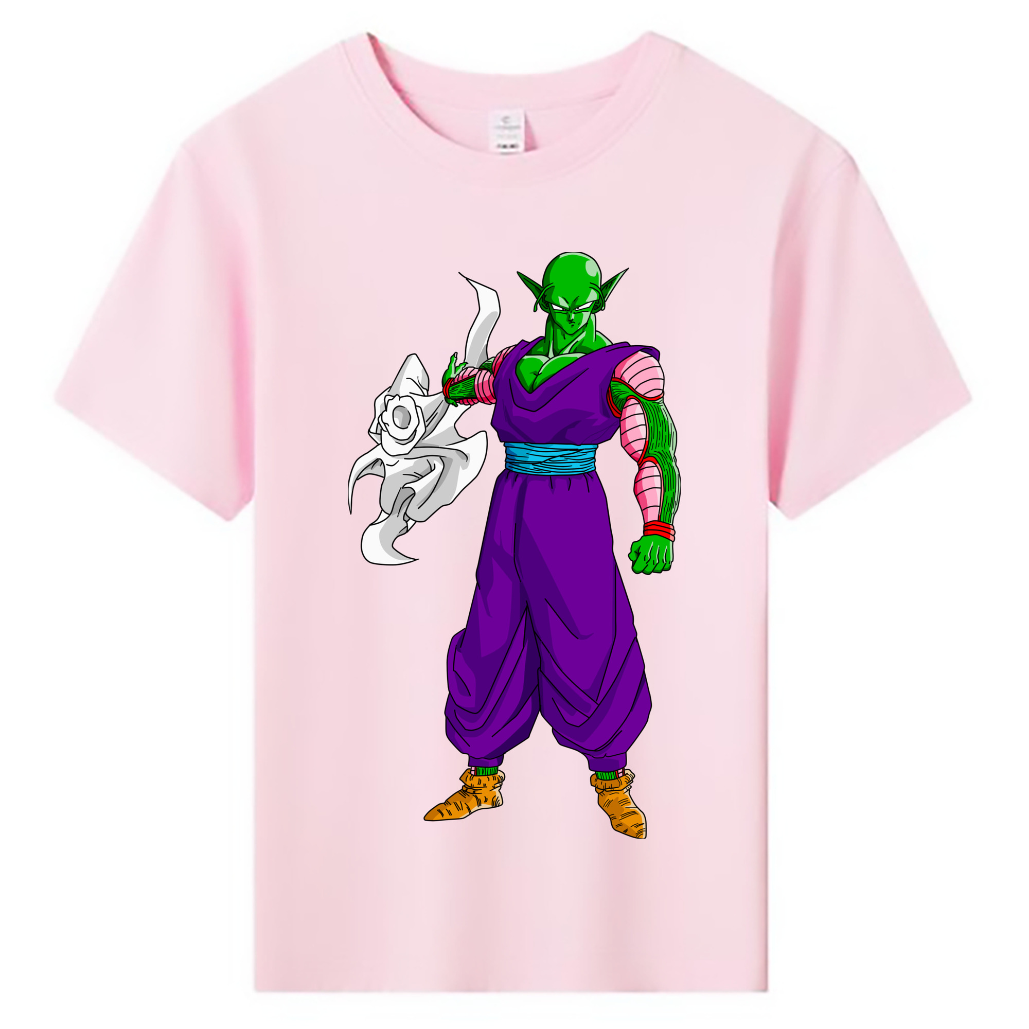 （画像用） ドラゴンボール ピッコロ DRAGON BALL Piccolo 綿100％キッズTシャツ（フロントプリント）