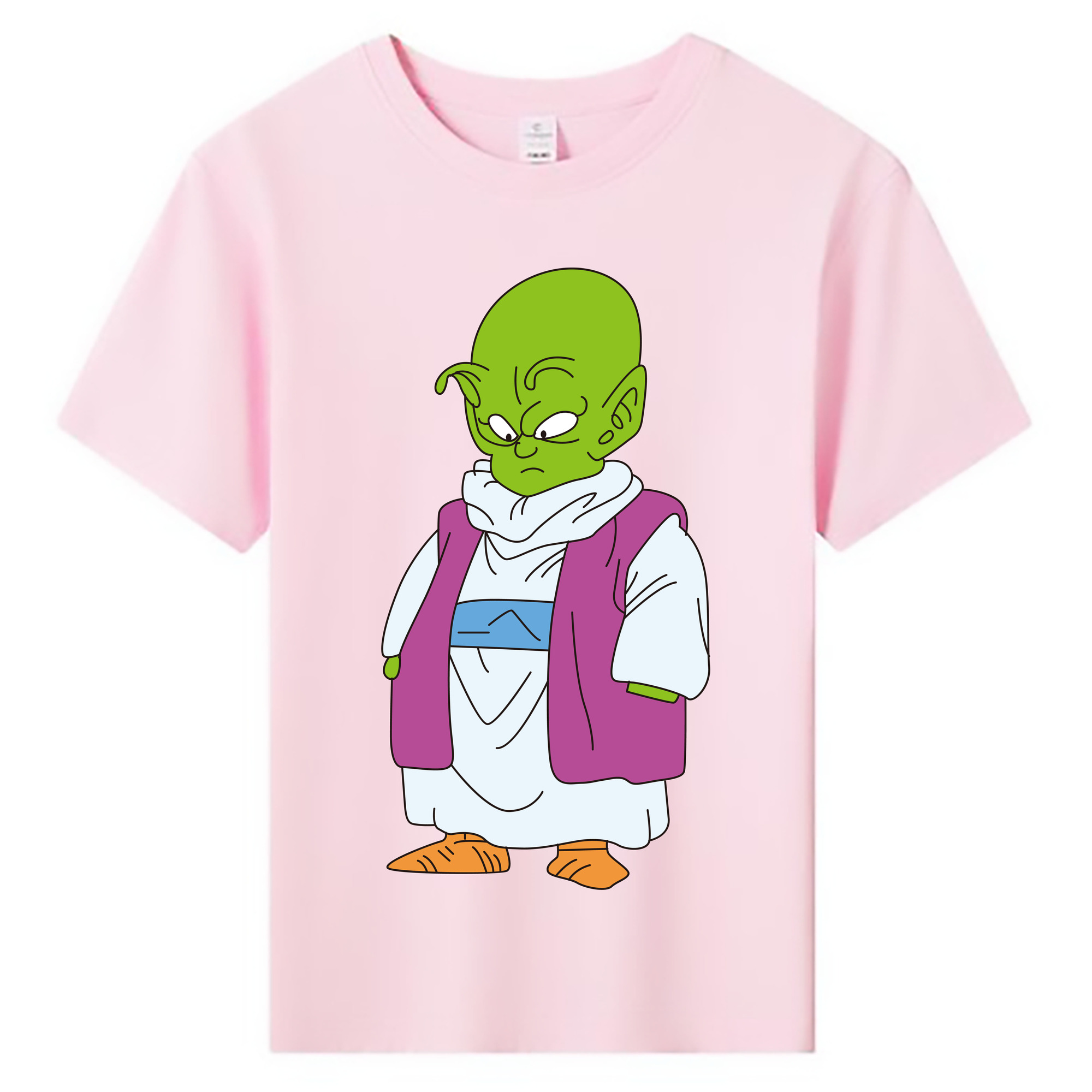 （画像用） ドラゴンボール ピッコロ DRAGON BALL Piccolo 綿100％キッズTシャツ（フロントプリント）