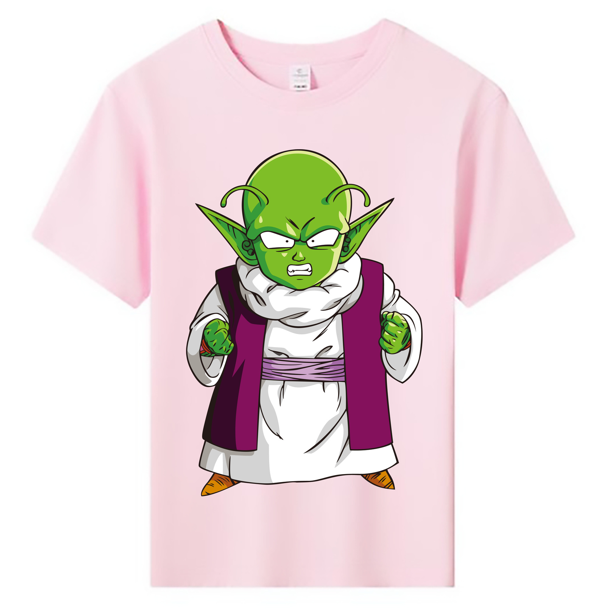 （画像用） ドラゴンボール ピッコロ DRAGON BALL Piccolo 綿100％キッズTシャツ（フロントプリント）