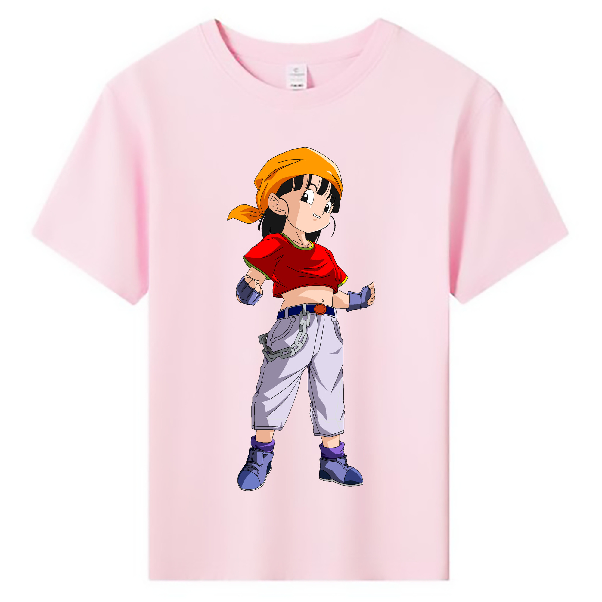 （画像用） ドラゴンボール パン DRAGON BALL Pan 綿100％キッズTシャツ（フロントプリント）