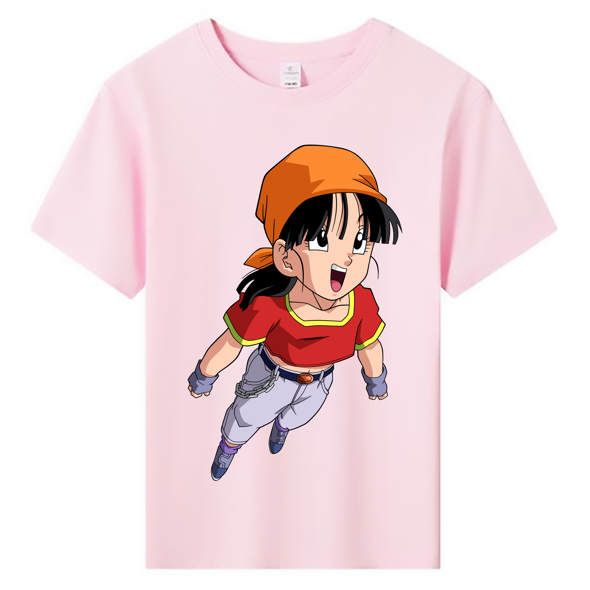 （画像用） ドラゴンボール パン DRAGON BALL Pan 綿100％キッズTシャツ（フロントプリント）