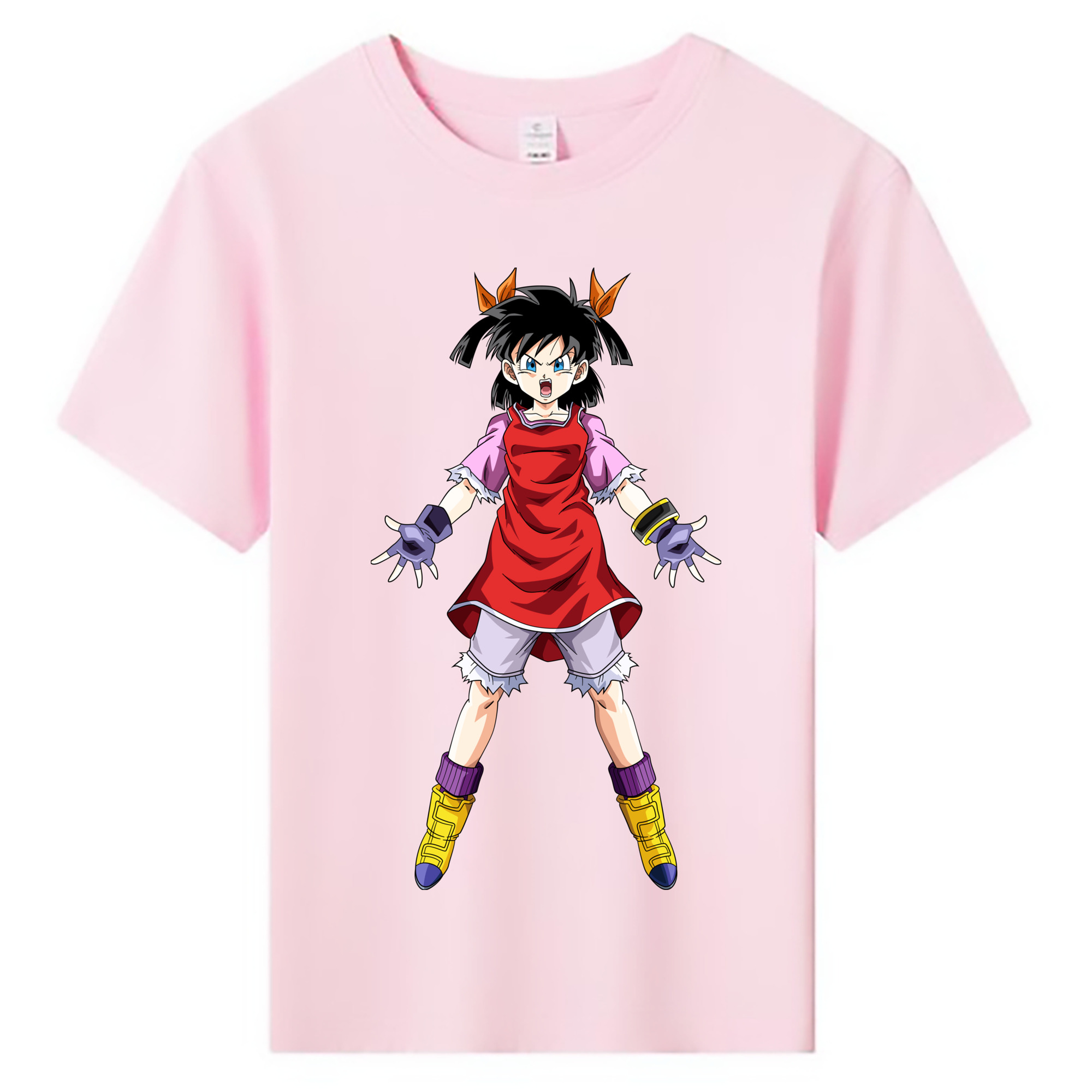 （画像用） ドラゴンボール パン DRAGON BALL Pan 綿100％キッズTシャツ（フロントプリント）