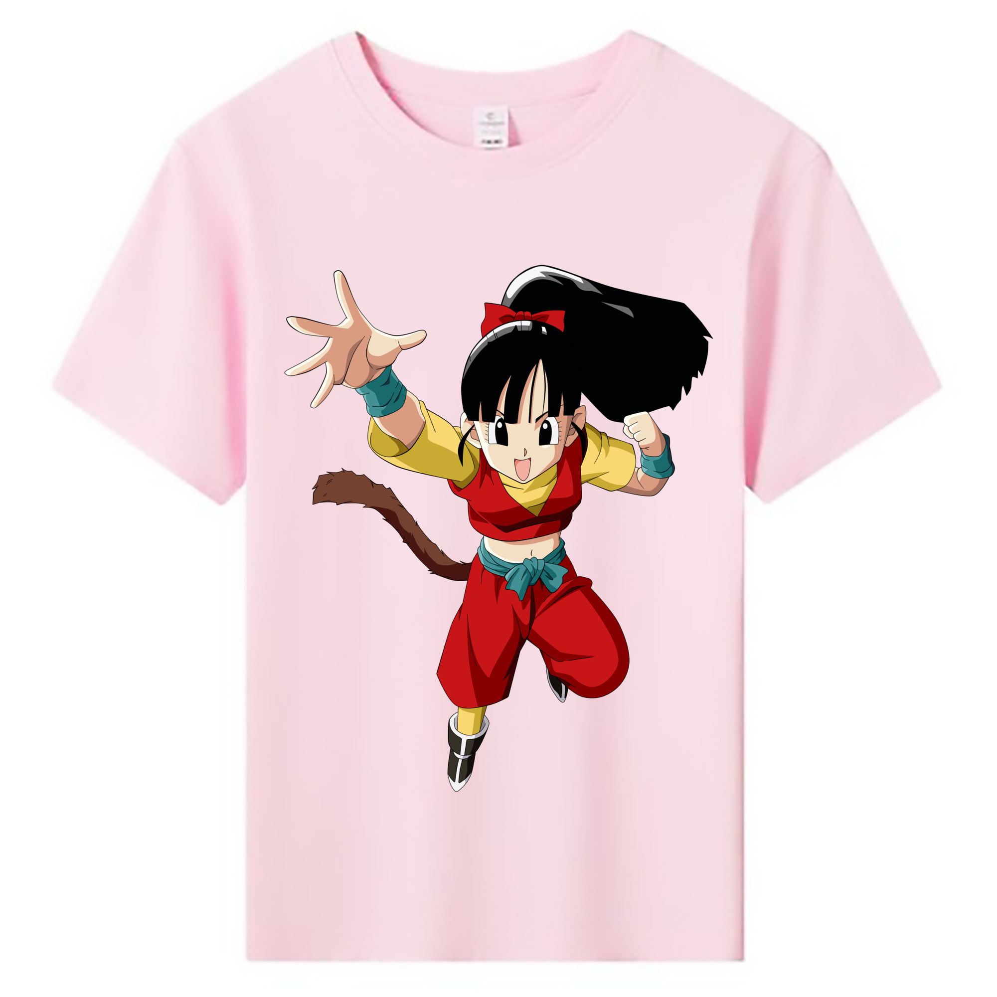 （画像用） ドラゴンボール パン DRAGON BALL Pan 綿100％キッズTシャツ（フロントプリント）