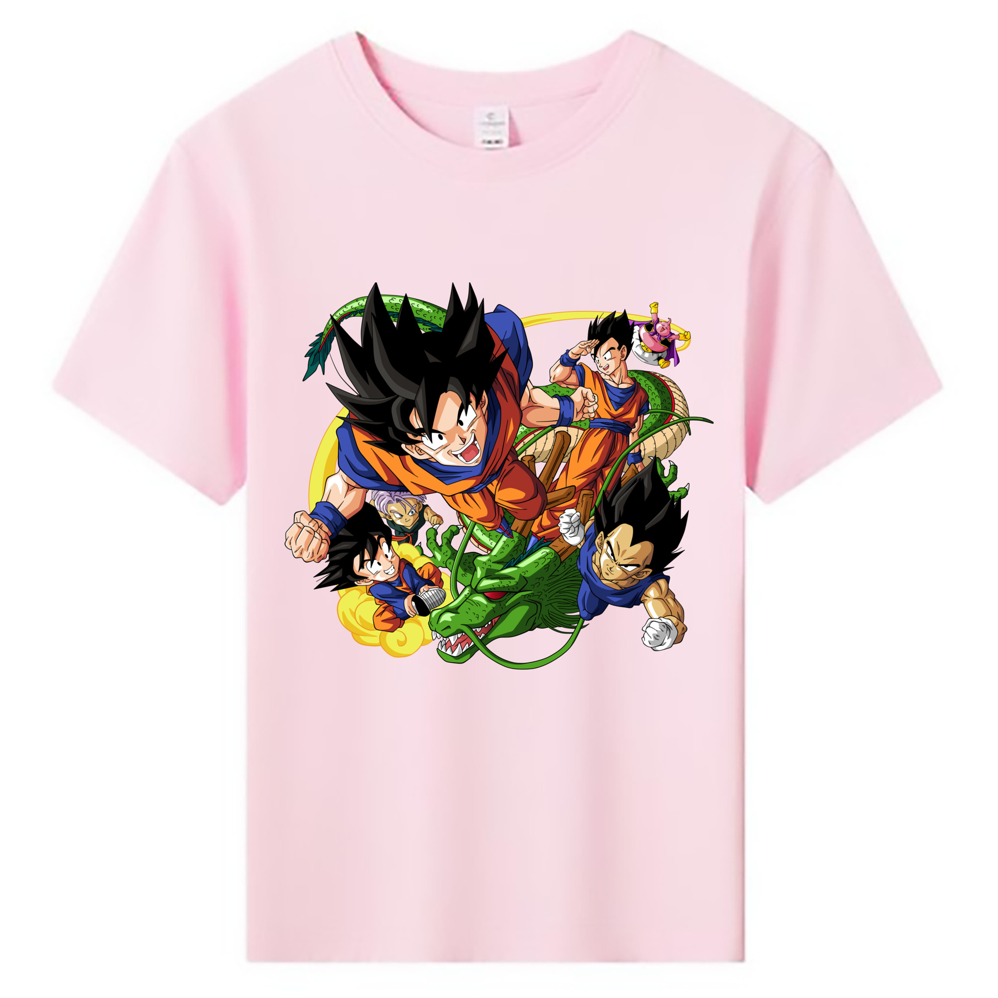 （画像用） ドラゴンボール DRAGON BALL 綿100％キッズTシャツ（フロントプリント）
