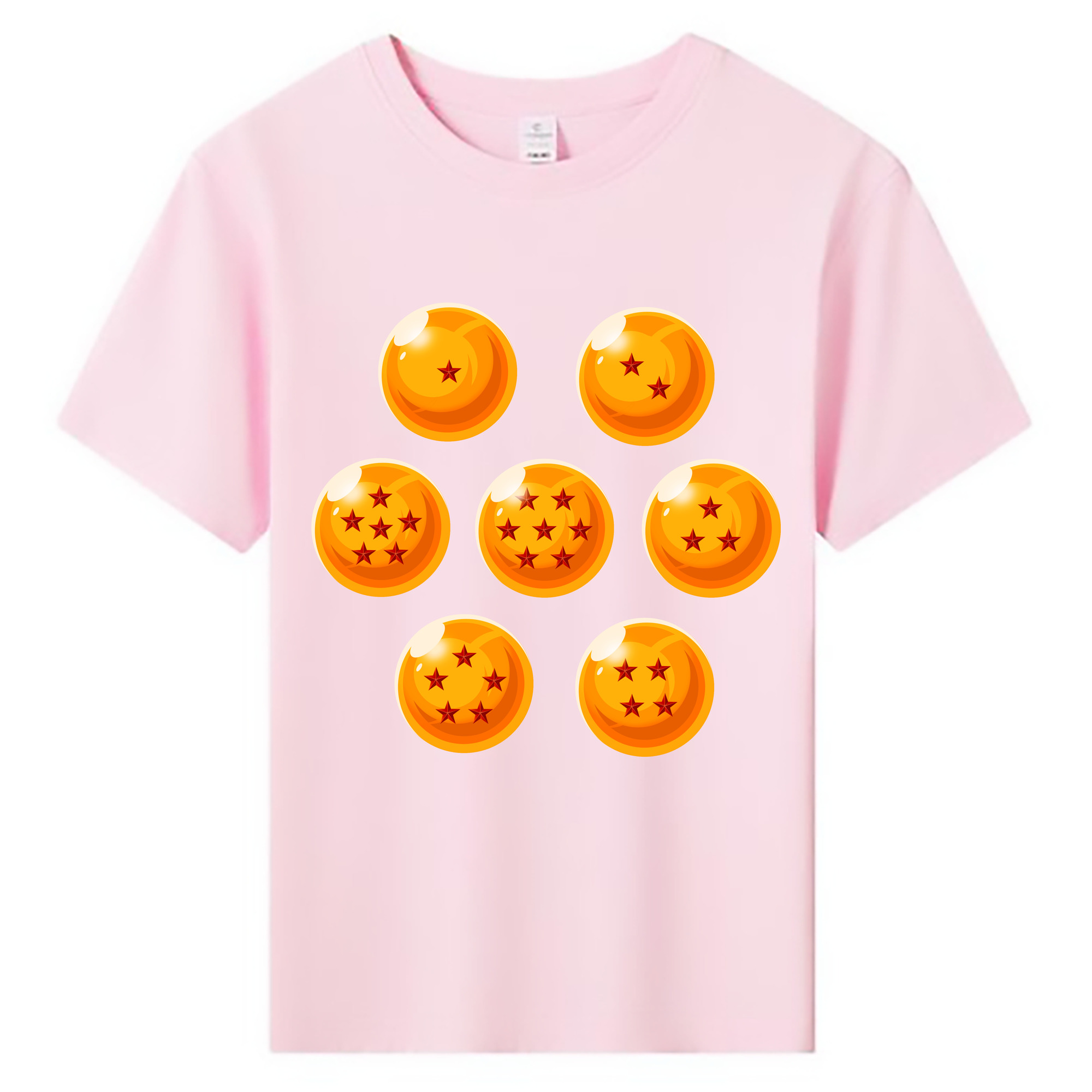 （画像用） ドラゴンボール DRAGON BALL 綿100％キッズTシャツ（フロントプリント）