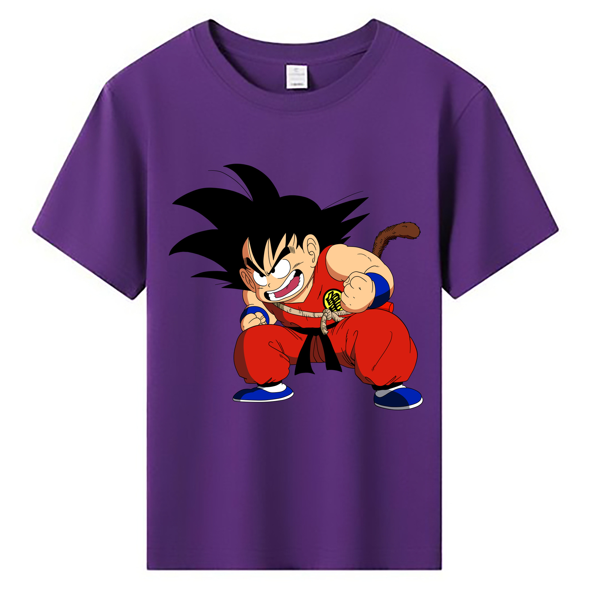 （画像用） ドラゴンボール 孫悟空（そん ごくう）Son Goku カカロット DRAGON BALL Kakarotto 綿100％キッズTシャツ（フロントプリント）