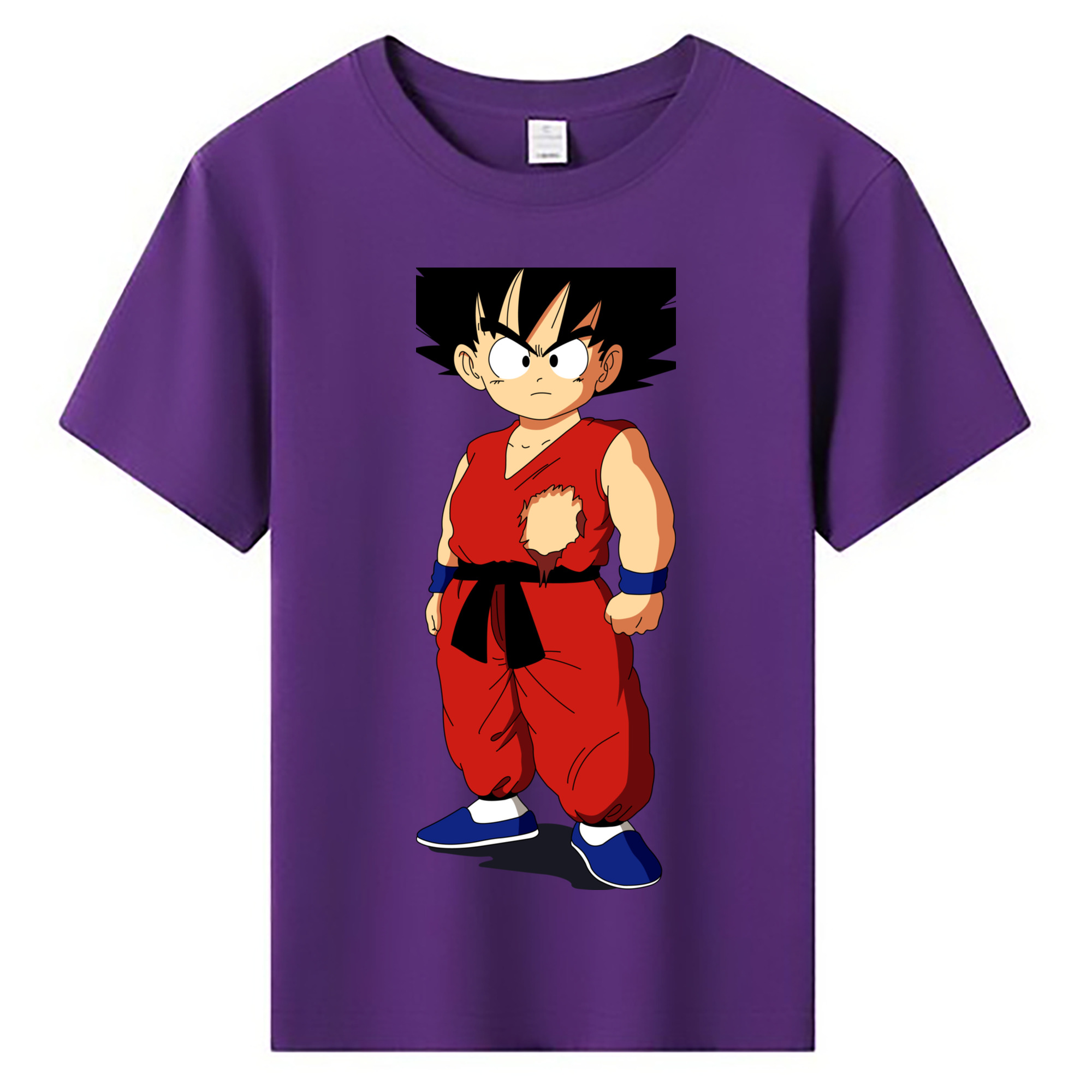 （画像用） ドラゴンボール 孫悟空（そん ごくう）Son Goku カカロット DRAGON BALL Kakarotto 綿100％キッズTシャツ（フロントプリント）