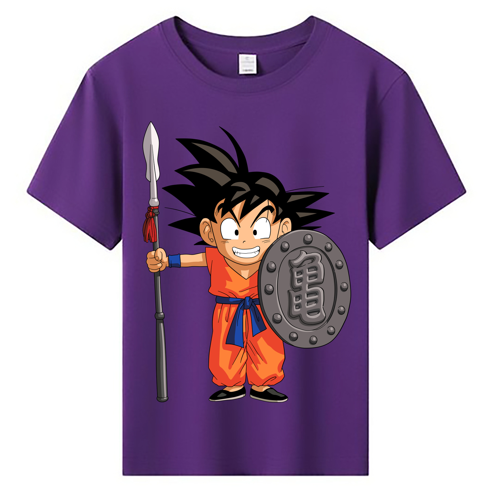 （画像用） ドラゴンボール 孫悟空（そん ごくう）Son Goku カカロット DRAGON BALL Kakarotto 綿100％キッズTシャツ（フロントプリント）