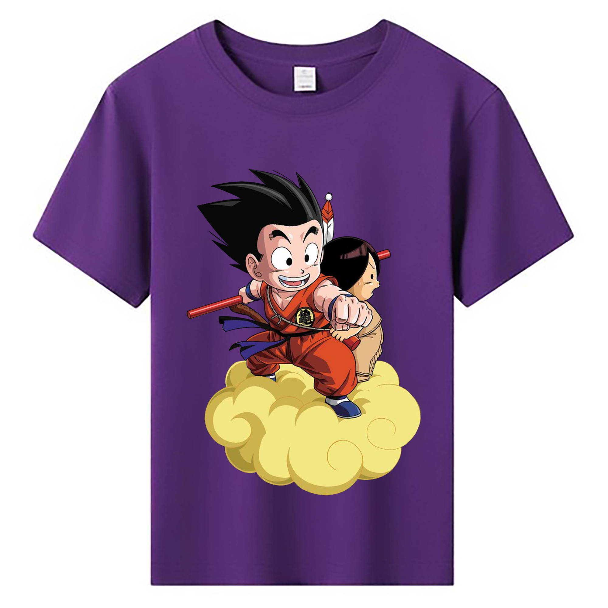 （画像用） ドラゴンボール 孫悟空（そん ごくう）Son Goku カカロット DRAGON BALL Kakarotto 綿100％キッズTシャツ（フロントプリント）