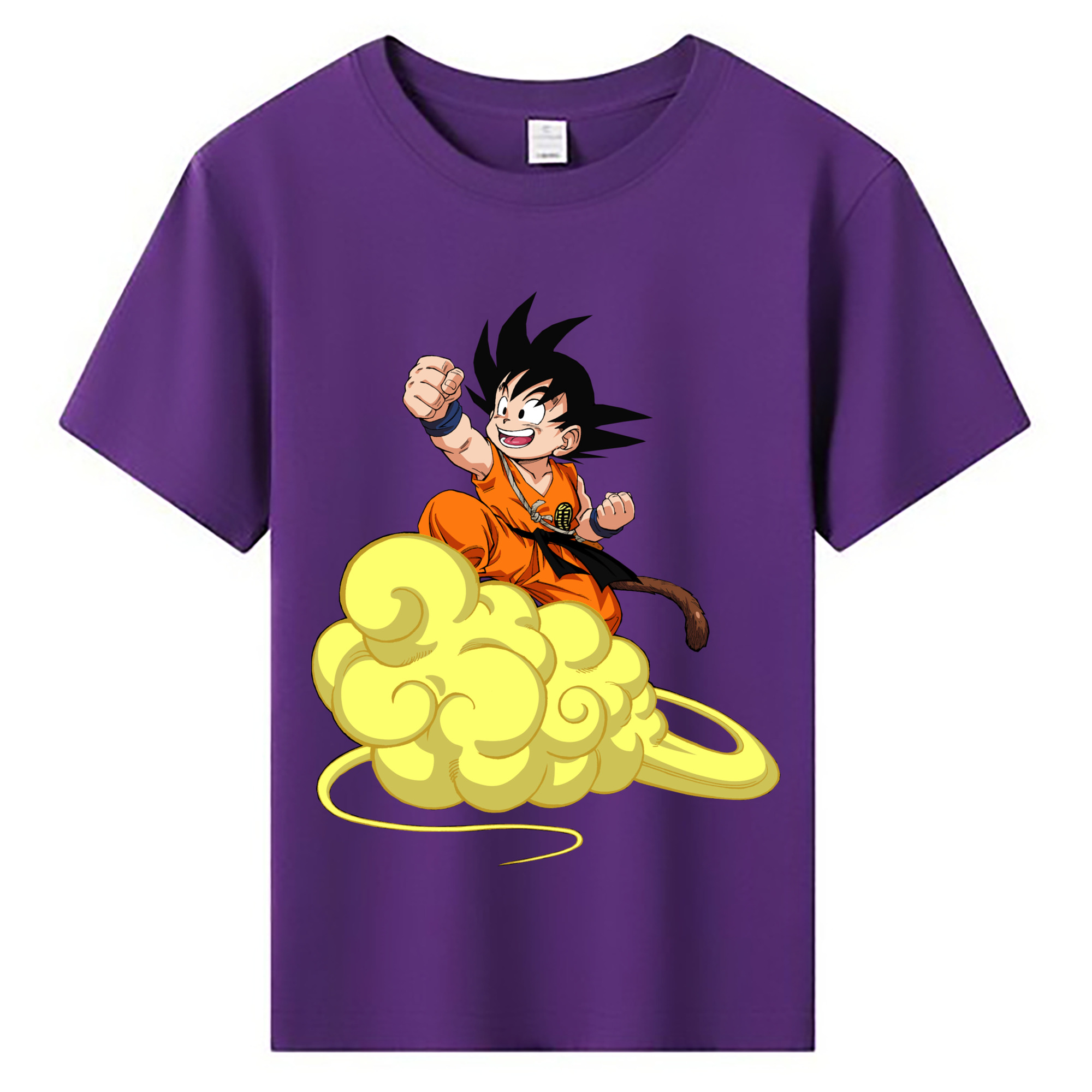 （画像用） ドラゴンボール 孫悟空（そん ごくう）Son Goku カカロット DRAGON BALL Kakarotto 綿100％キッズTシャツ（フロントプリント）
