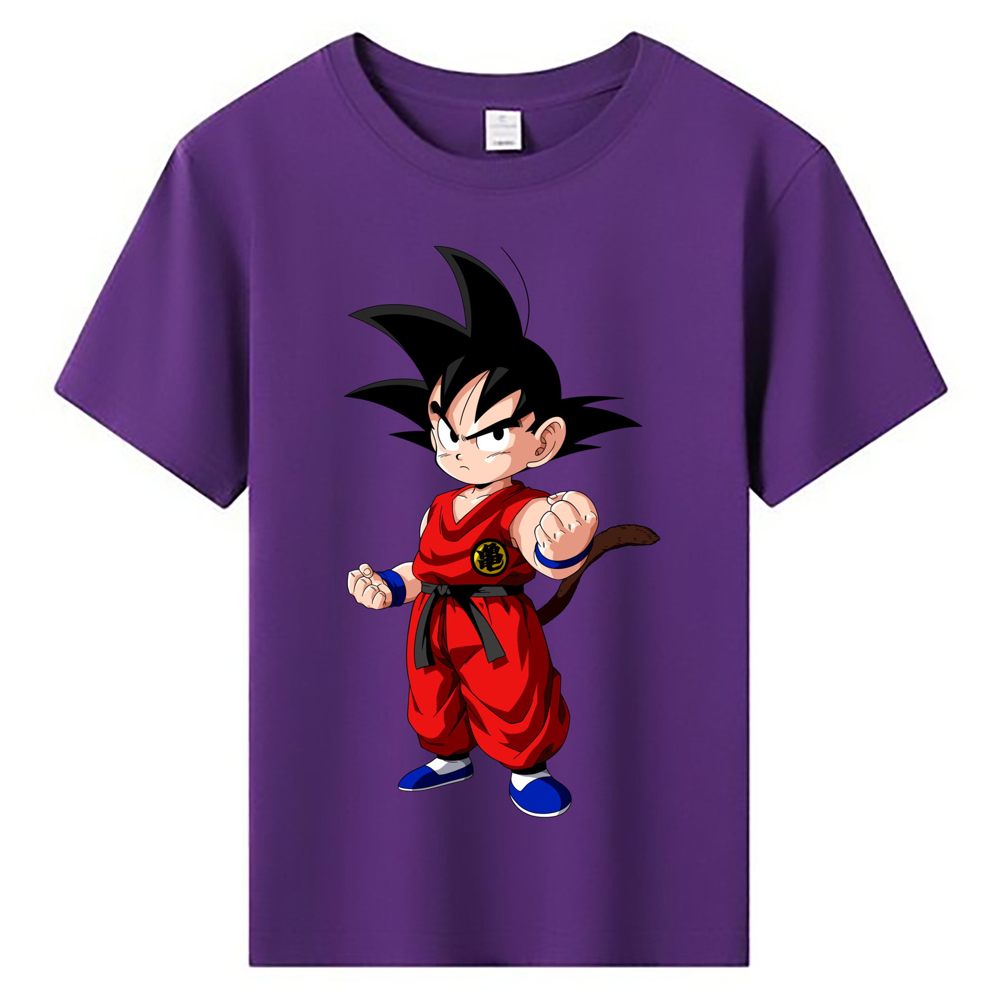 （画像用） ドラゴンボール 孫悟空（そん ごくう）Son Goku カカロット DRAGON BALL Kakarotto 綿100％キッズTシャツ（フロントプリント）