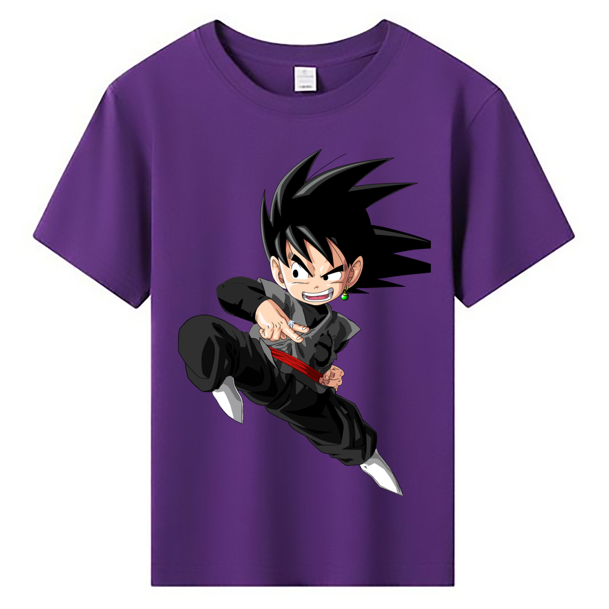 （画像用） ドラゴンボール 孫悟空（そん ごくう）Son Goku カカロット DRAGON BALL Kakarotto 綿100％キッズTシャツ（フロントプリント）