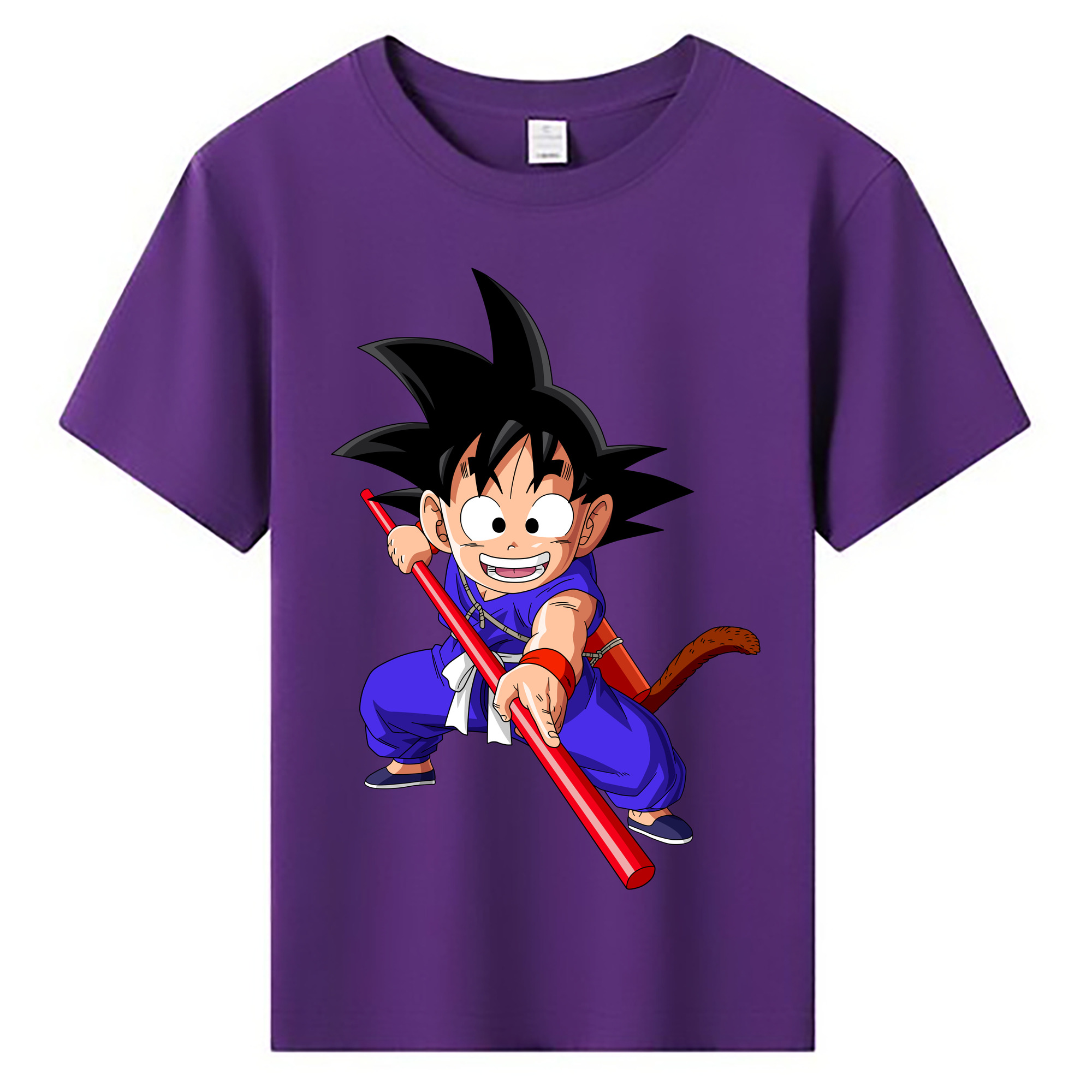 （画像用） ドラゴンボール 孫悟空（そん ごくう）Son Goku カカロット DRAGON BALL Kakarotto 綿100％キッズTシャツ（フロントプリント）