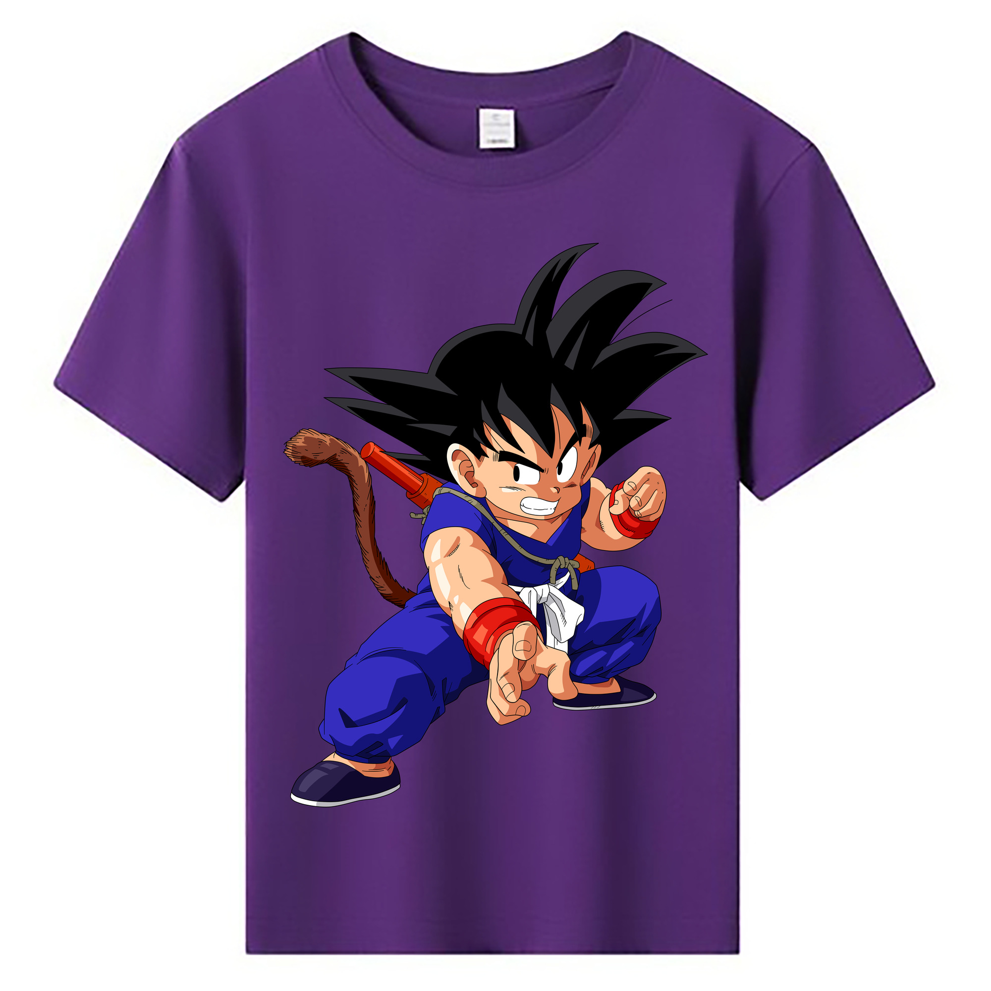 （画像用） ドラゴンボール 孫悟空（そん ごくう）Son Goku カカロット DRAGON BALL Kakarotto 綿100％キッズTシャツ（フロントプリント）