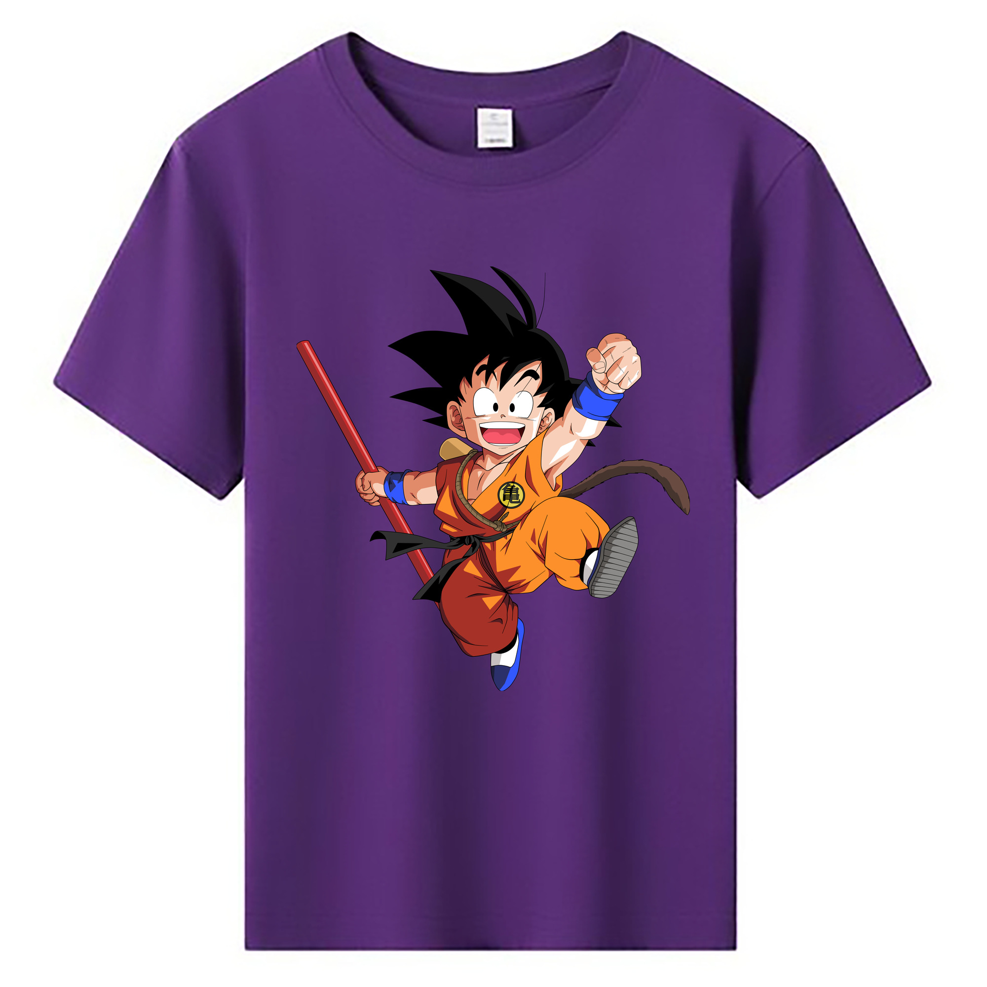 （画像用） ドラゴンボール 孫悟空（そん ごくう）Son Goku カカロット DRAGON BALL Kakarotto 綿100％キッズTシャツ（フロントプリント）