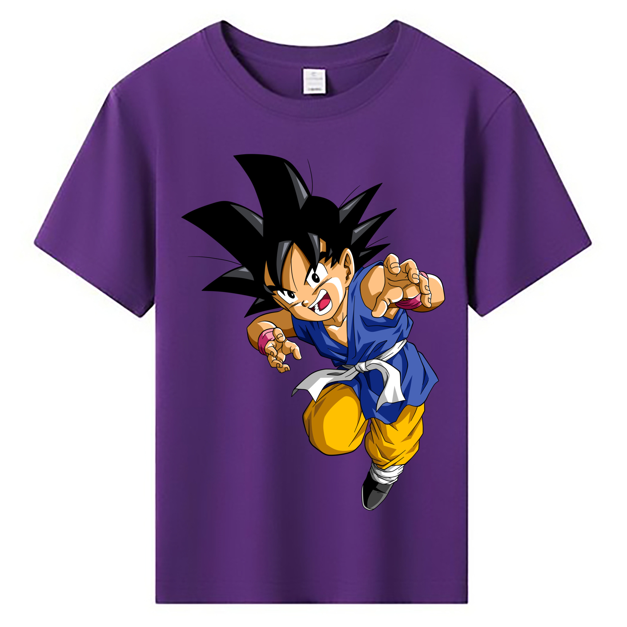（画像用） ドラゴンボール 孫悟空（そん ごくう）Son Goku カカロット DRAGON BALL Kakarotto 綿100％キッズTシャツ（フロントプリント）